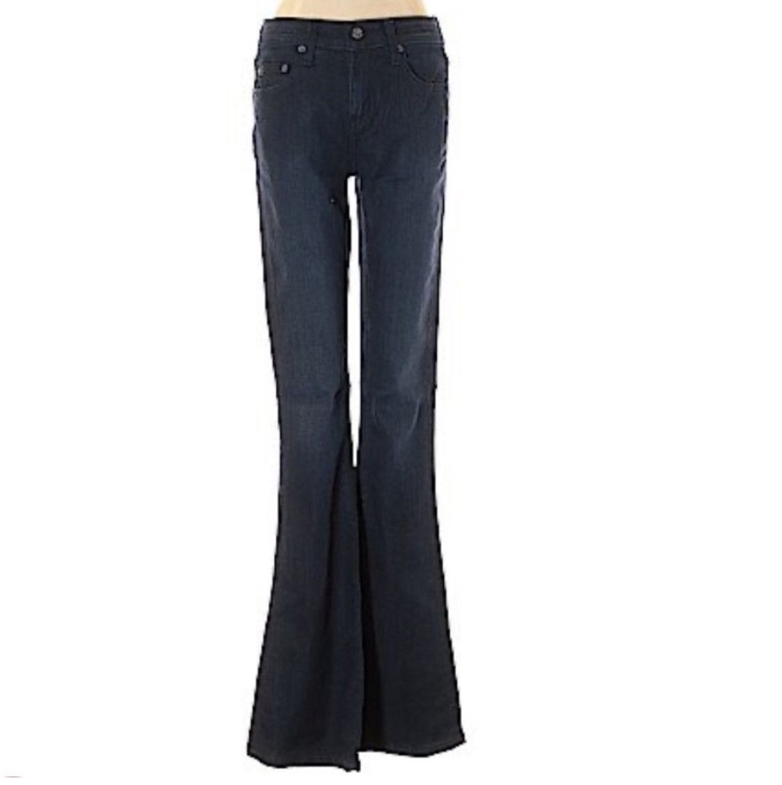 Other CARMAR DARK WASH FLARED DENIM JEANS Size 26" / US 2 / IT 38 - 1 Thumbnail
