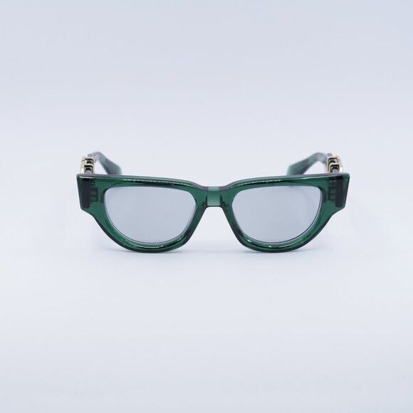 Valentino Valentino V-DUE VLS-103E Sunglasses Dark Green Cat Eye Frame Size ONE SIZE - 2 Thumbnail