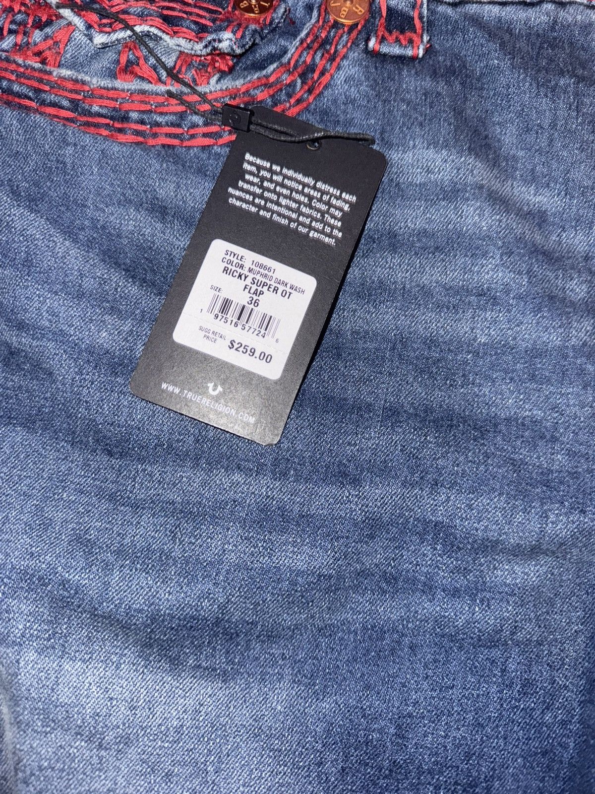 True Religion Ricky Super QT Size US 36 / EU 52 - 4 Thumbnail