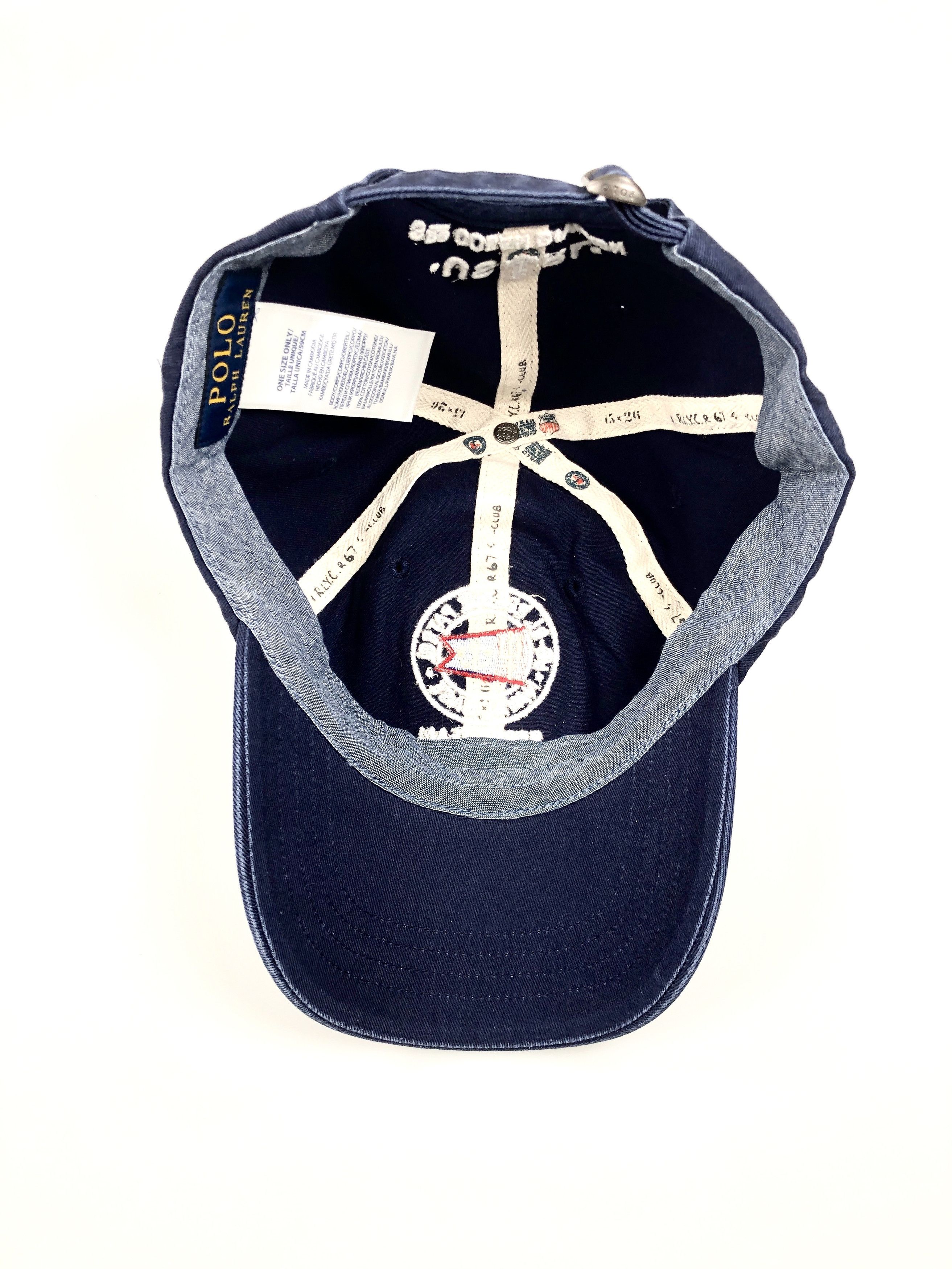 Polo Ralph Lauren NWT POLO RALPH LAUREN NAVY USRL RESCUE PATROL CHINO HAT Size ONE SIZE - 5 Thumbnail