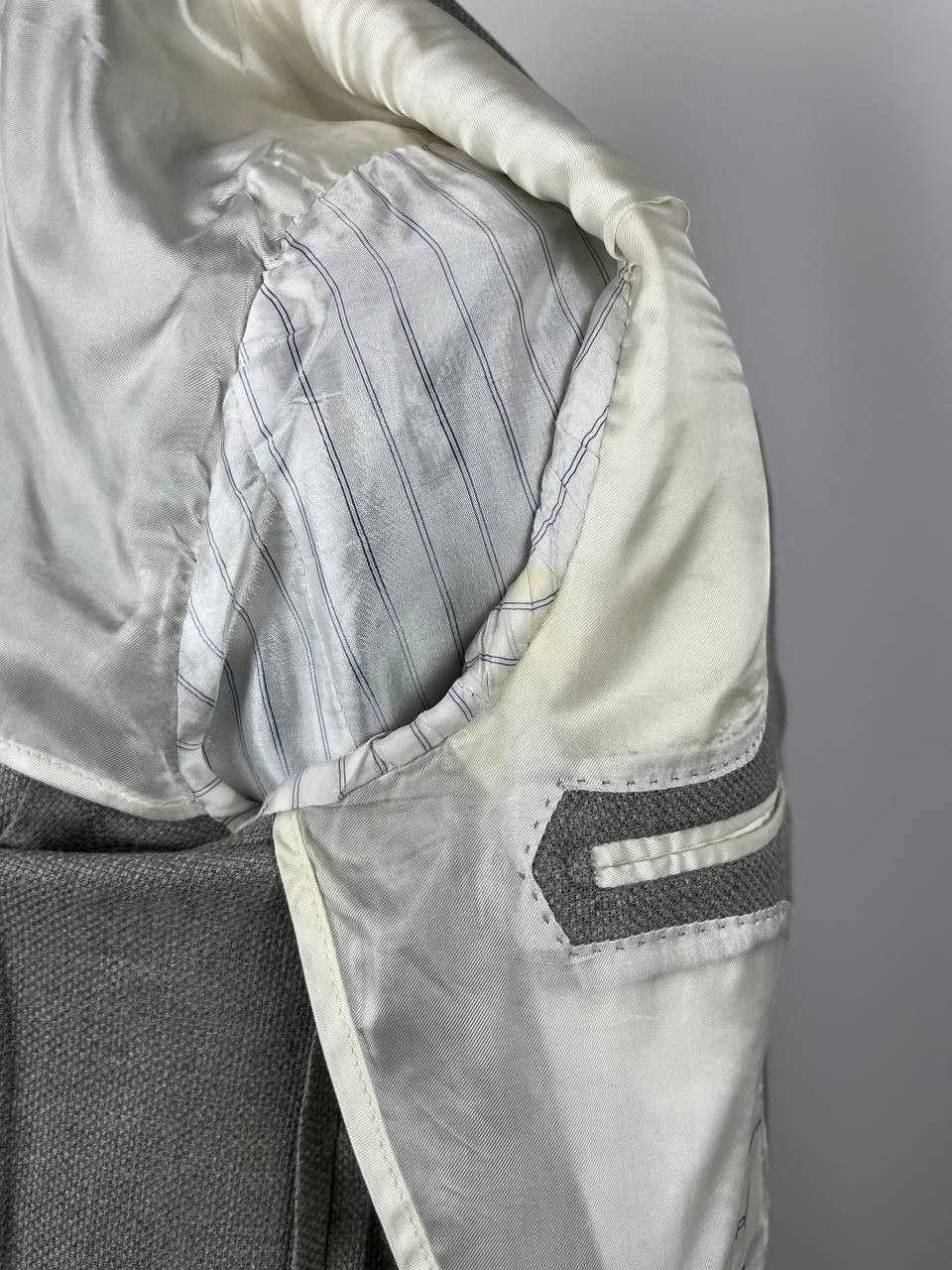 Suitsupply Suitsupply Havana Patch Wool Silk Linen Cashmere Blazer Size 44S - 11 Thumbnail