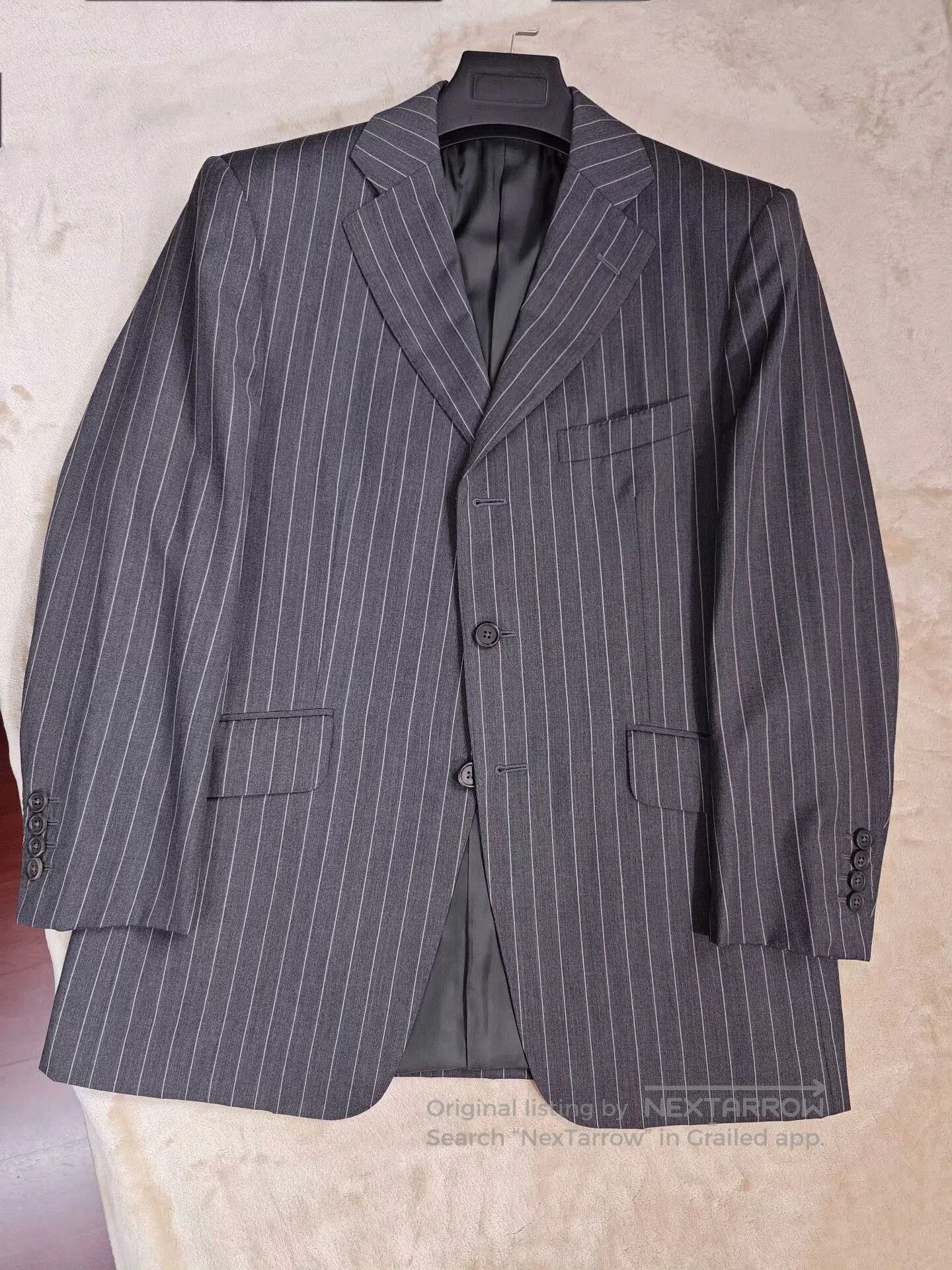 Alfred Dunhill Dunhill Italian Wool Suit Jacket. Size US M / EU 48-50 / 2 - 5 Thumbnail