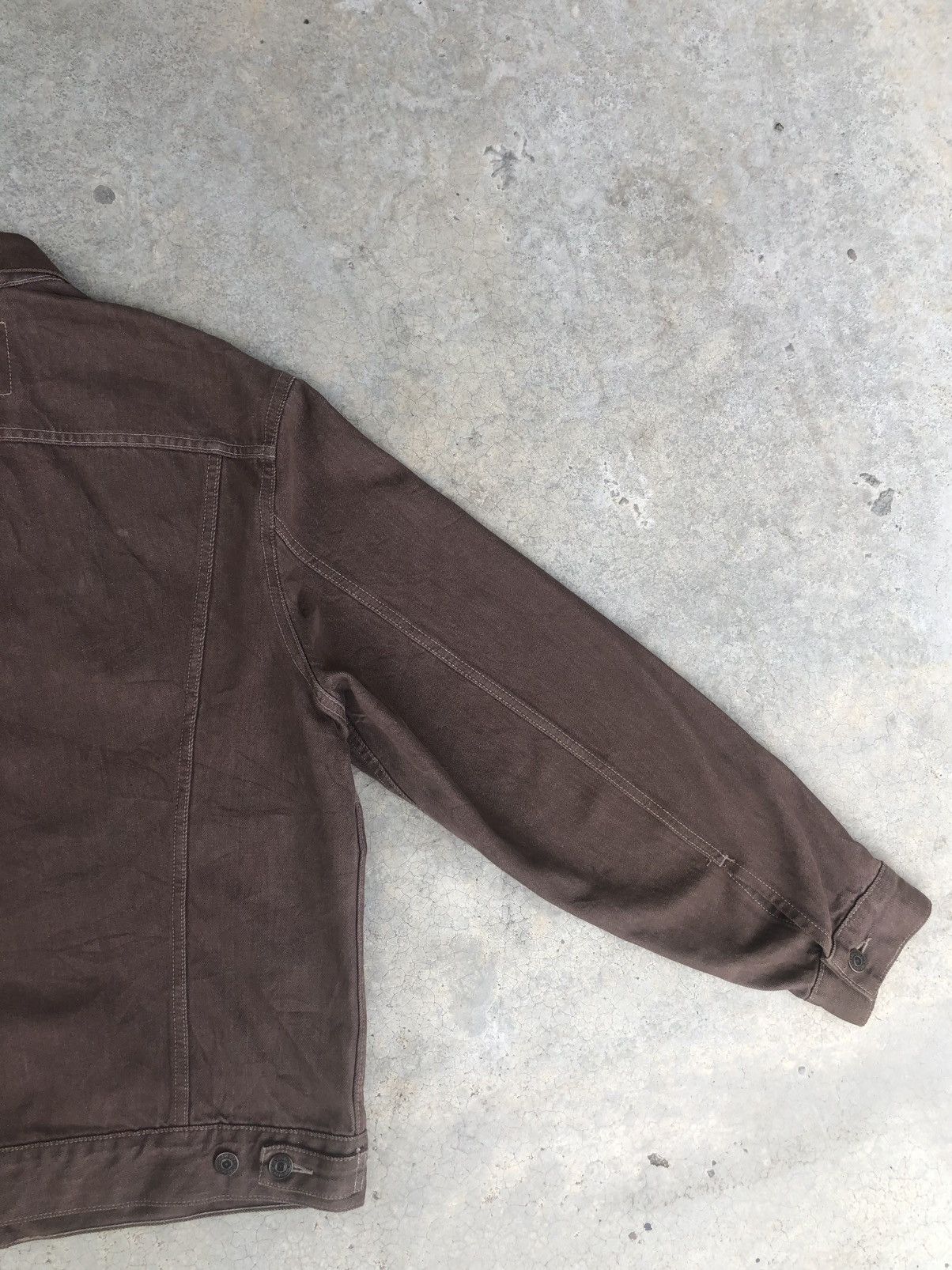 Levi's Vintage 90s' Levi’s Denim Jacket Distressed Denim Size US M / EU 48-50 / 2 - 14 Thumbnail