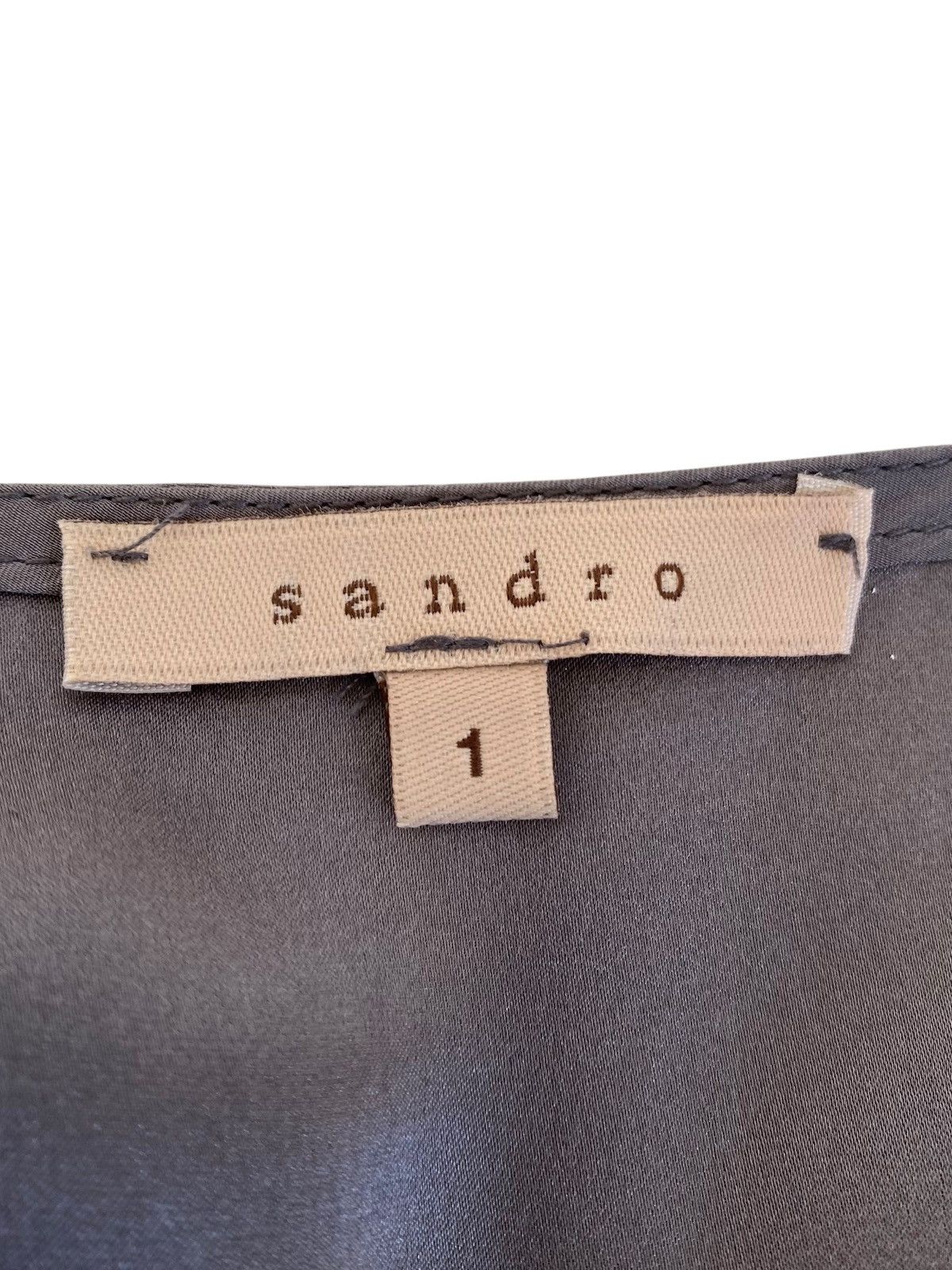 Sandro Sandro grey dress Size M / US 6-8 / IT 42-44 - 2 Thumbnail