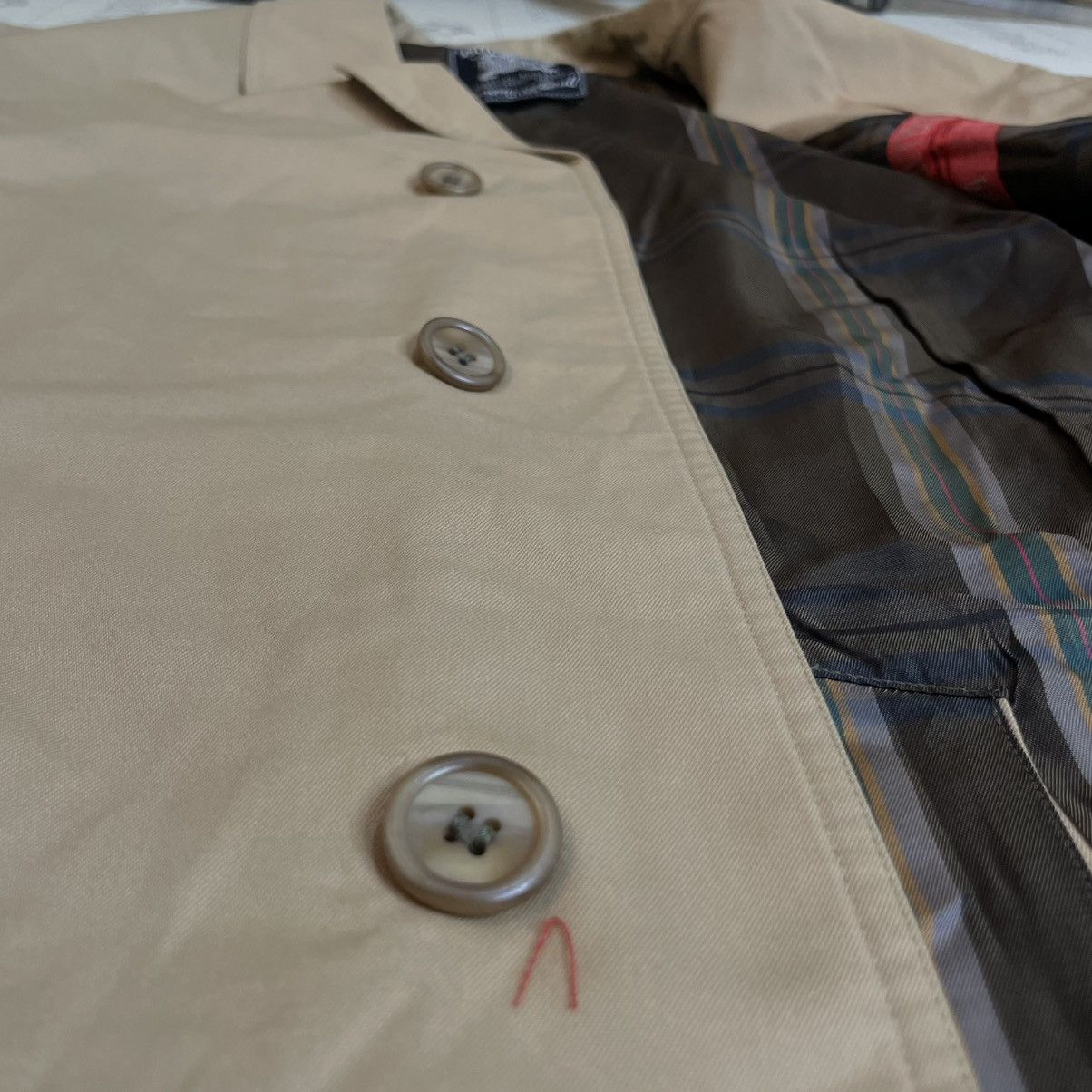 Burberry Burberry Trench Coat jacket Nova Check made in england Size US XL / EU 56 / 4 - 9 Thumbnail