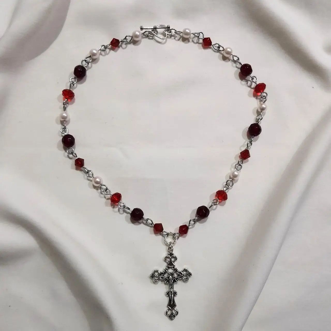 Jewelry Gothic Rosary Grunge Necklace Size ONE SIZE - 1 Thumbnail