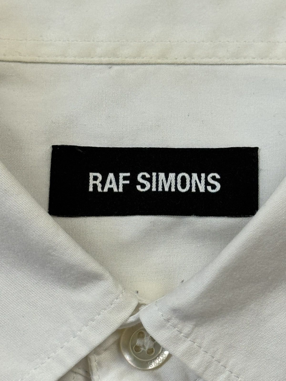 Raf Simons Fw19 Raf Simons Heroes/Losers Button-Up(White/M) Size US M / EU 48-50 / 2 - 7 Thumbnail