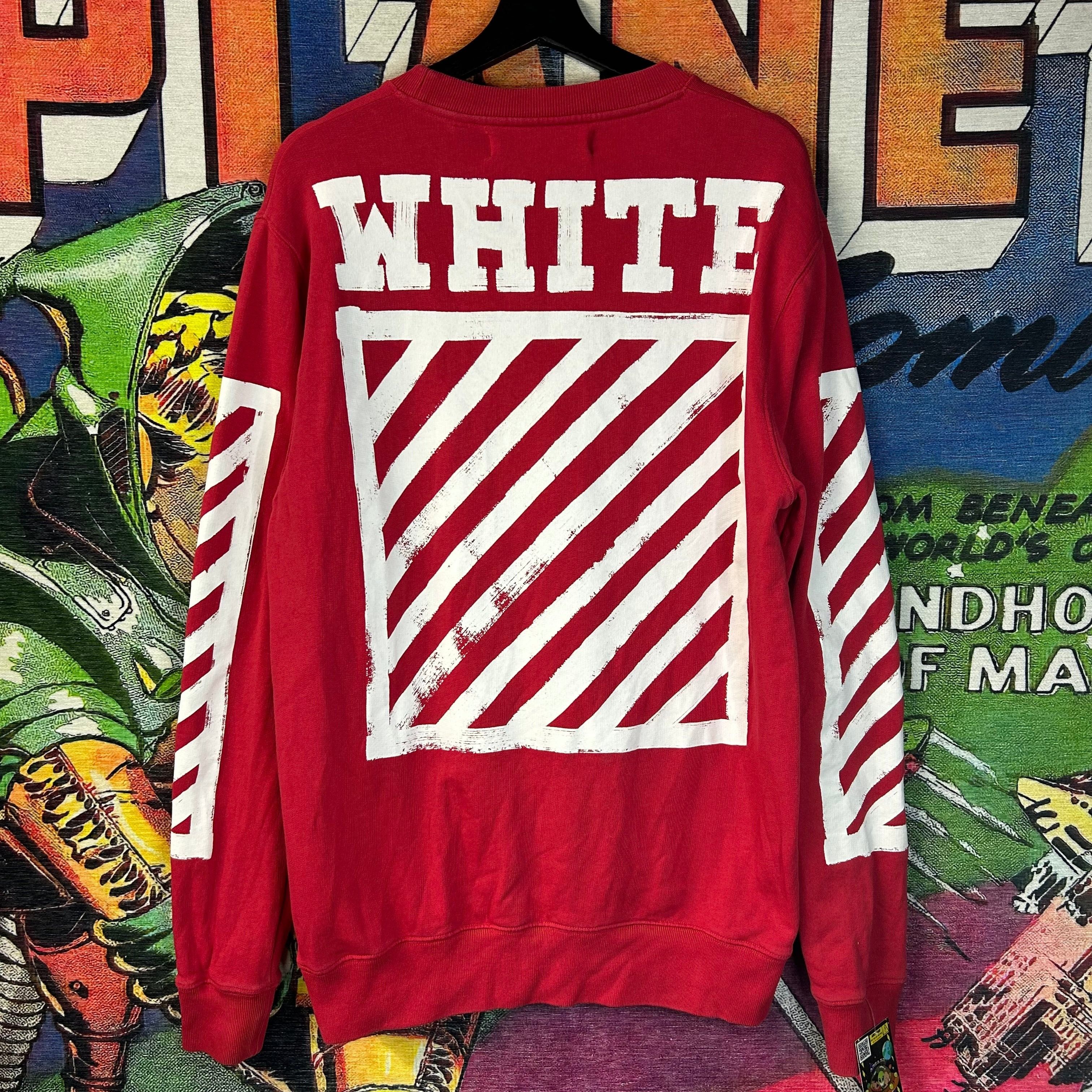 Off-White Off-White Diagonal Sweatshirt Size Small Size US S / EU 44-46 / 1 - 2 Thumbnail