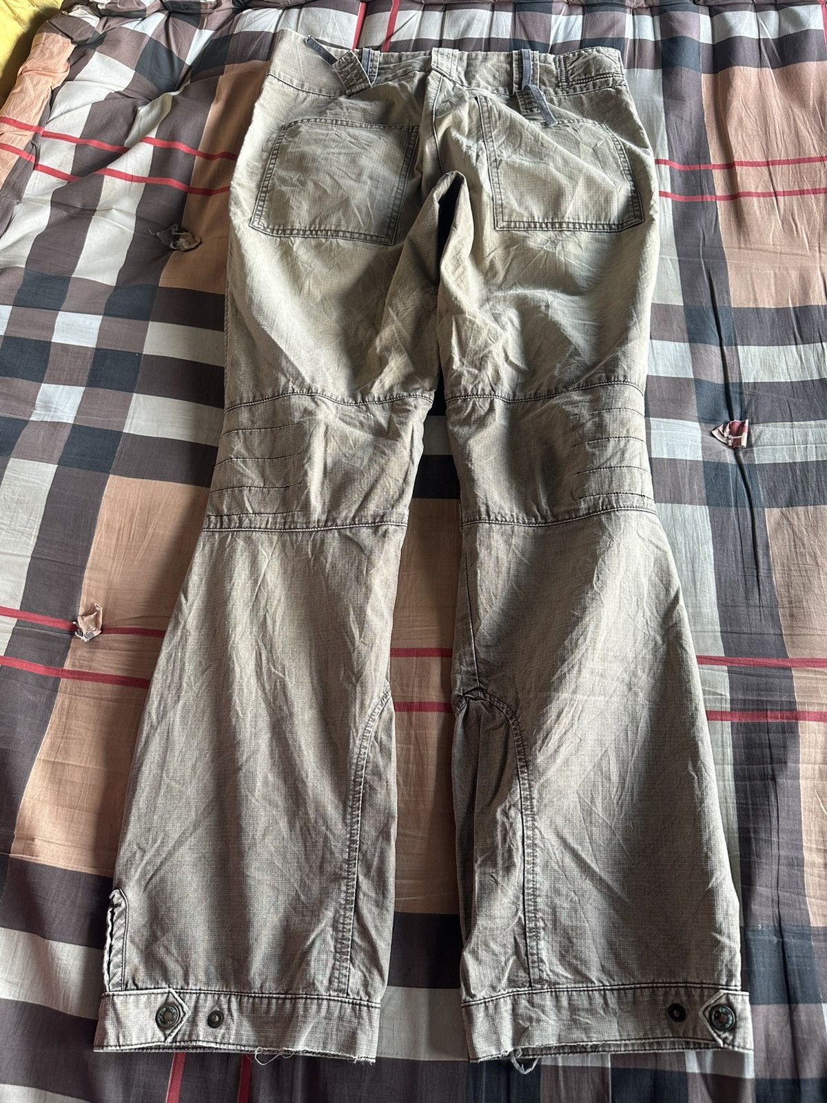 If Six Was Nine Marithe Francois Girbaud Multipocket Sunfaded Pants Size US 34 / EU 50 - 2 Thumbnail
