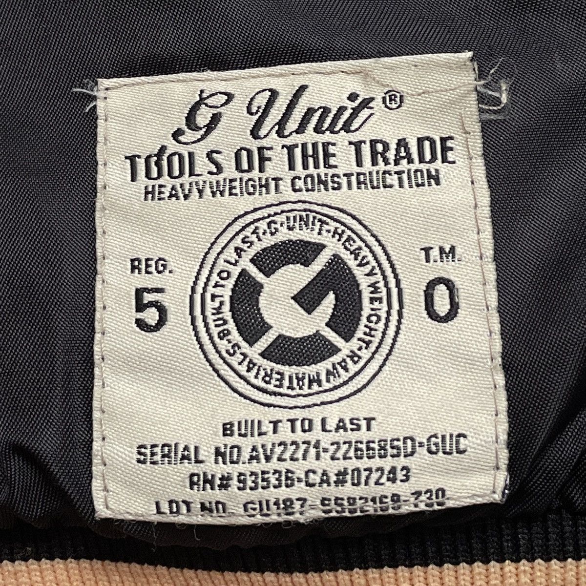 Band Tees × Vintage Vintage Band Tees G Unit 50 Cent Jacket 2000s Size US XL / EU 56 / 4 - 12 Thumbnail