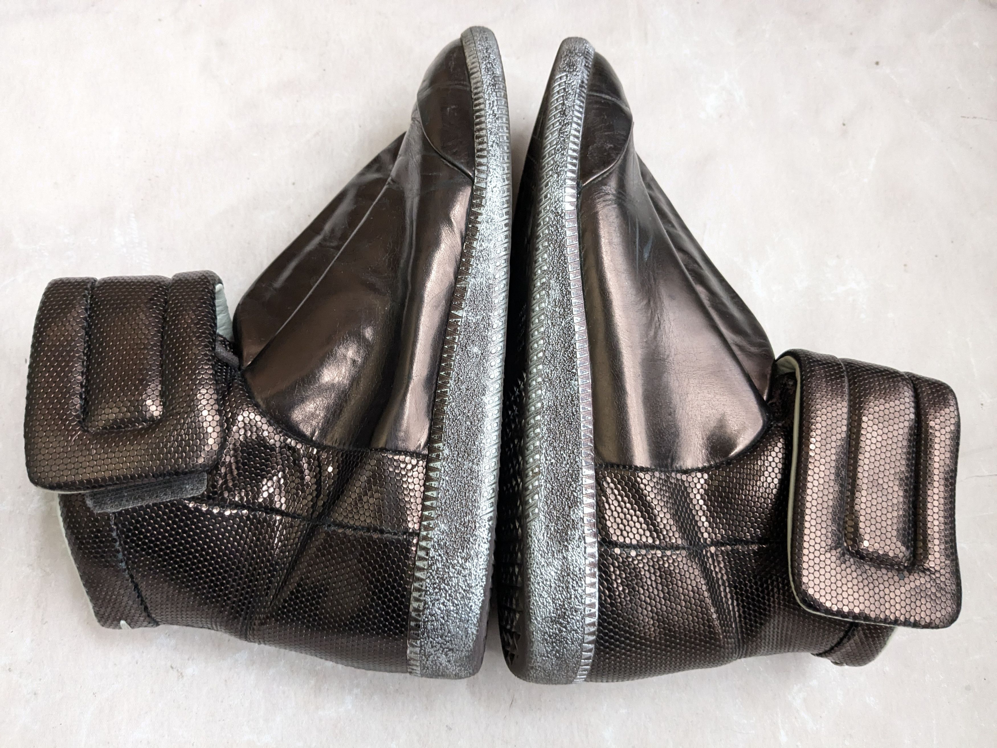 Maison Margiela Maison Margiela Future Brown Metallic 10 43 High Tops Size US 9 / EU 42 - 11 Thumbnail