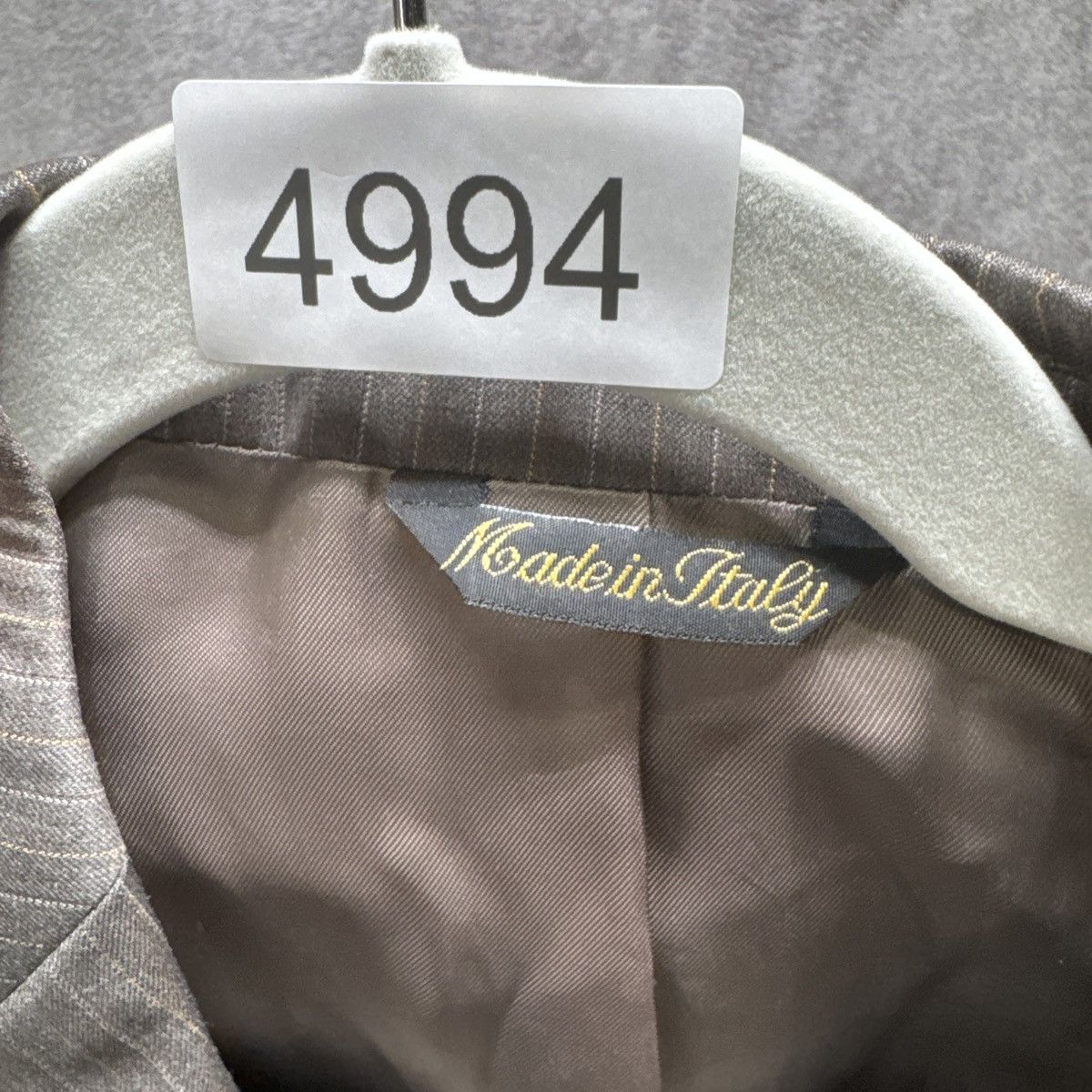 Ermenegildo Zegna Ermenegildo Zegna Blazer Mens 38R Tan Brown Size 38R - 9 Thumbnail