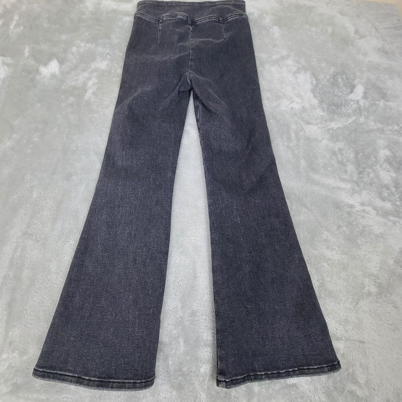 Frame Frame Jetset Crop Mini Boot Sheen Noir High Rise Bootcut 0 Size 25" / US 0 / IT 36 - 11 Thumbnail