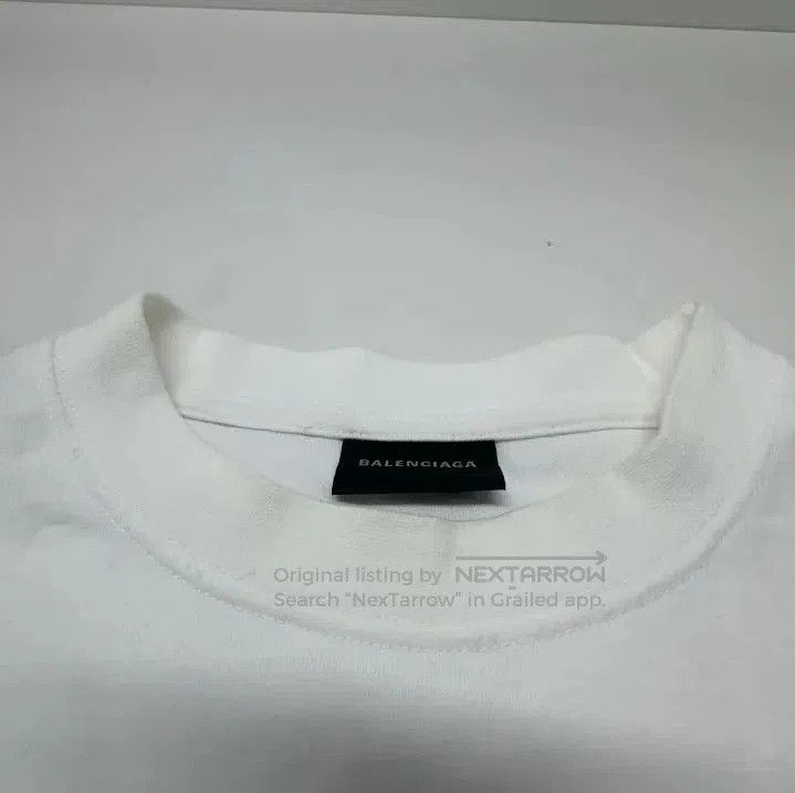 Balenciaga Balenciaga Graphic Print White Short Sleeve T. Size US XS / EU 42 / 0 - 2 Thumbnail