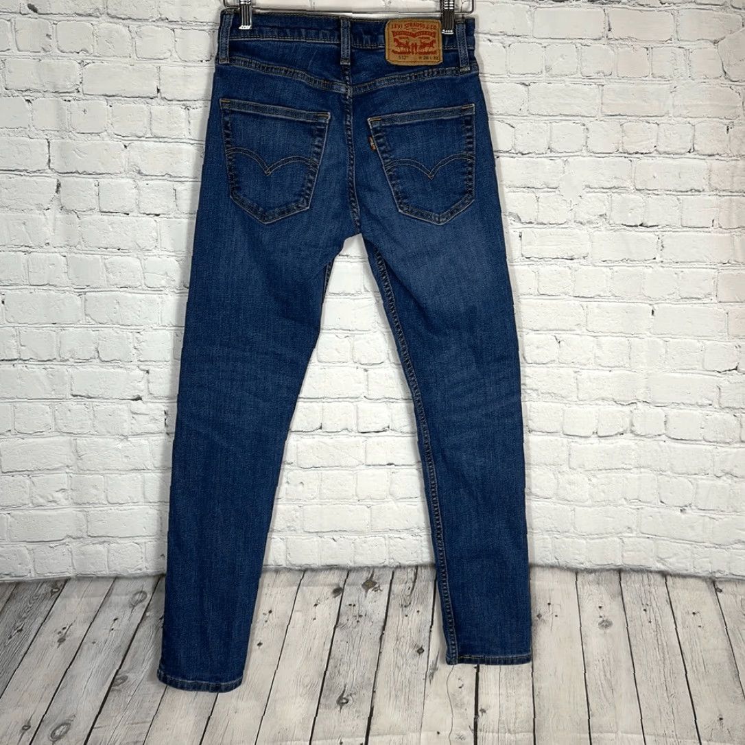 Levi's Levi’s 512 Mens Slim Taper Jeans Denim W28 L32 Size US 31 - 5 Thumbnail