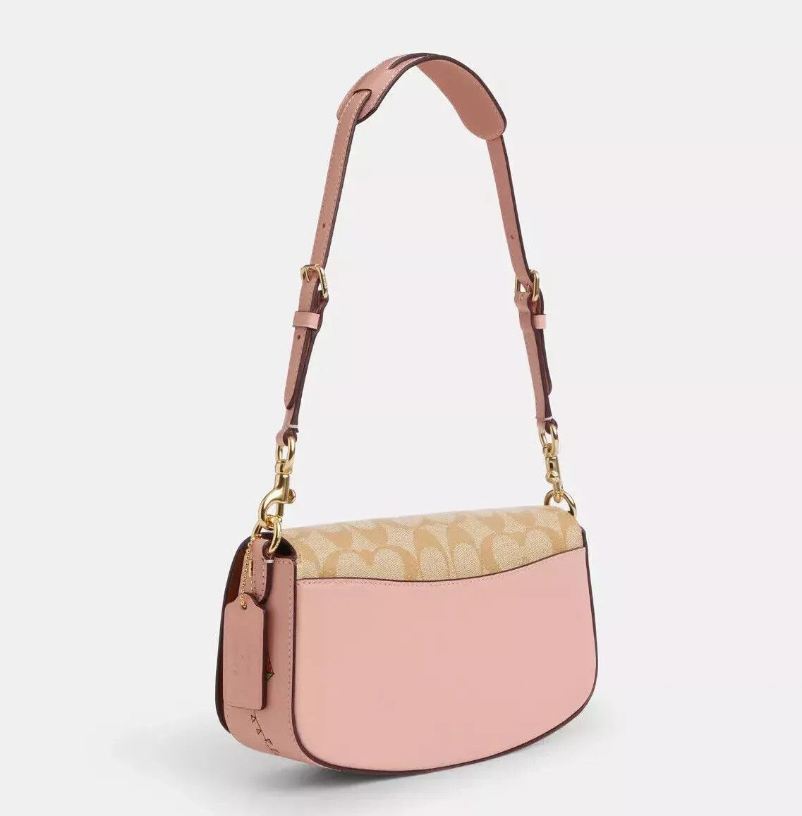 Coach Observed By Us Andrea Shoulder Bag In Signature Canvas Size ONE SIZE - 9 Thumbnail