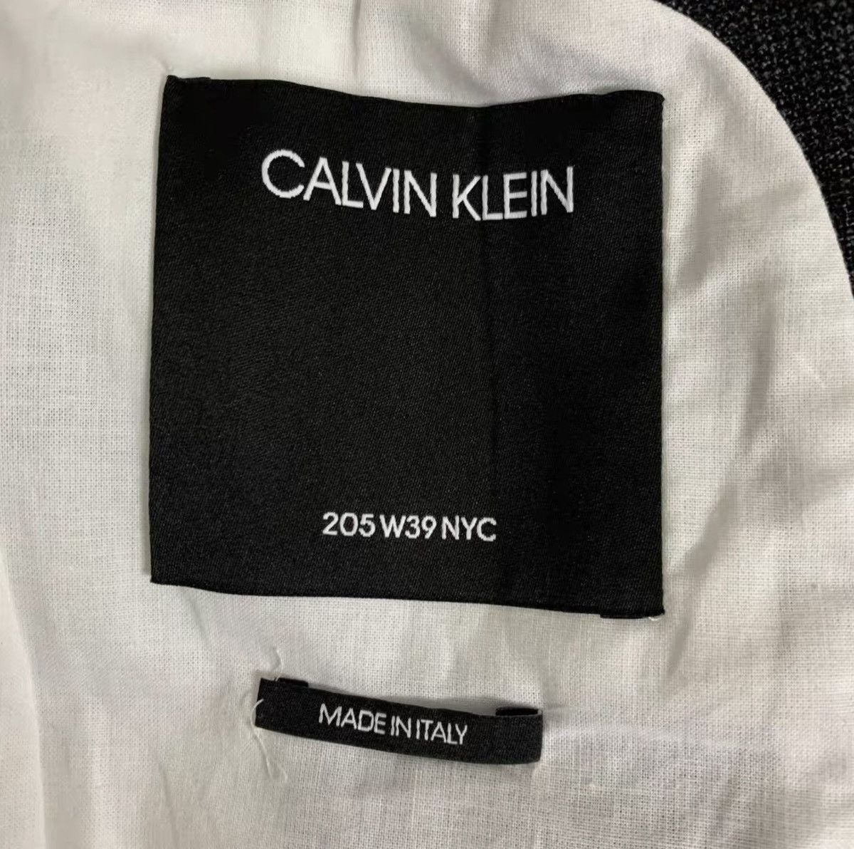 Calvin Klein CALVIN KLEIN 2017 Runway Prince of Wales Check Wool Blazer Size 38R - 5 Thumbnail