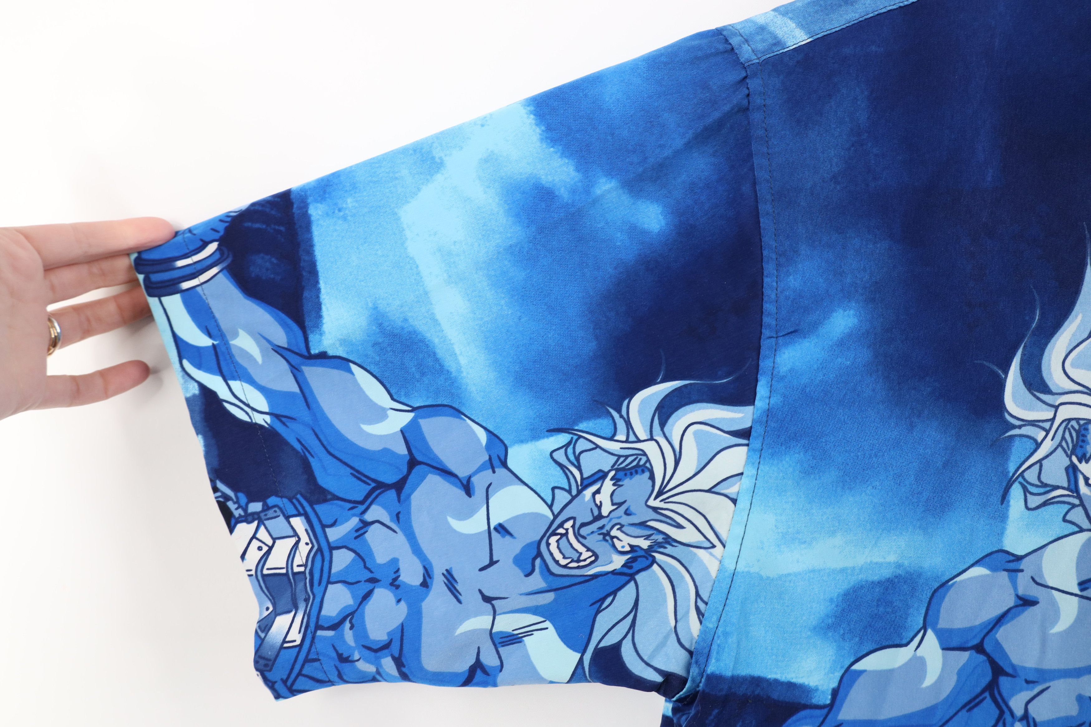 Vintage Vintage 90s Y2K Dragon Ball Z Anime Short Sleeve Shirt Size US L / EU 52-54 / 3 - 5 Thumbnail