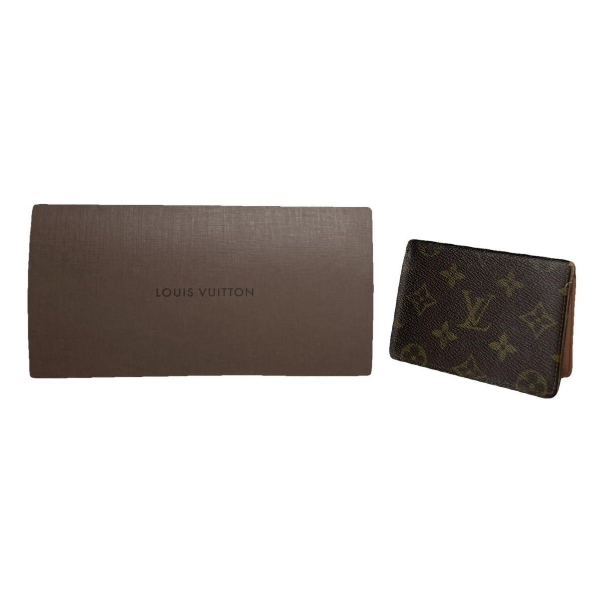 Louis Vuitton Brown Leather Purse Size ONE SIZE - 1 Thumbnail