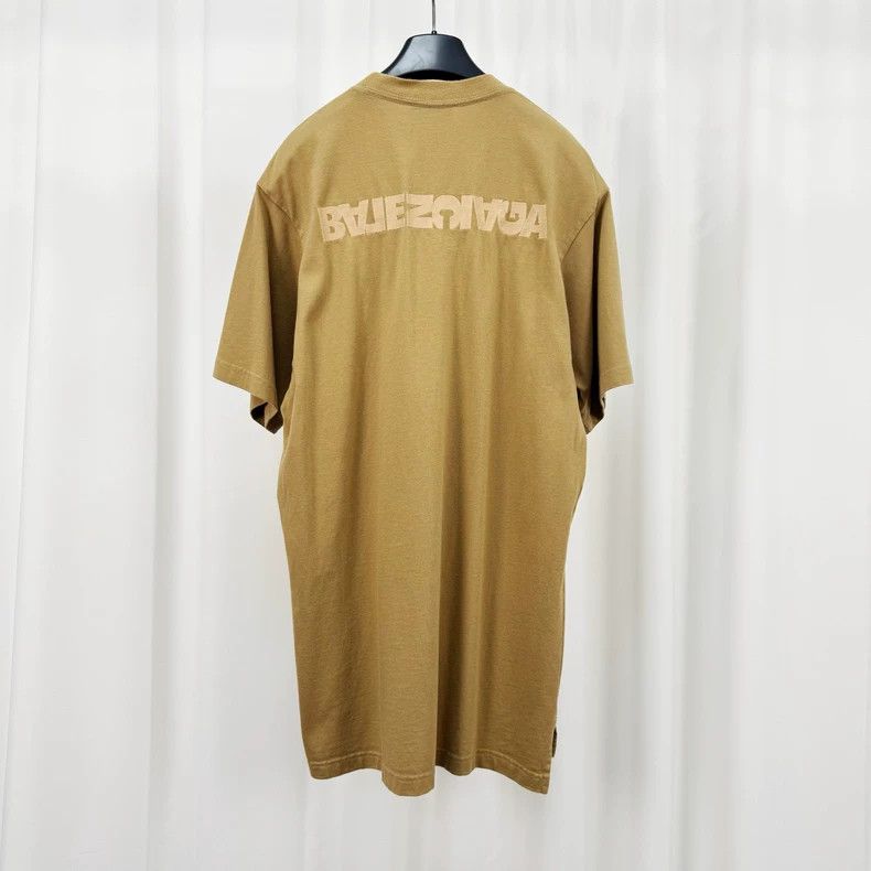 Balenciaga Balenciaga Reverse monogram embroidered short sleeve Size US S / EU 44-46 / 1 - 2 Thumbnail