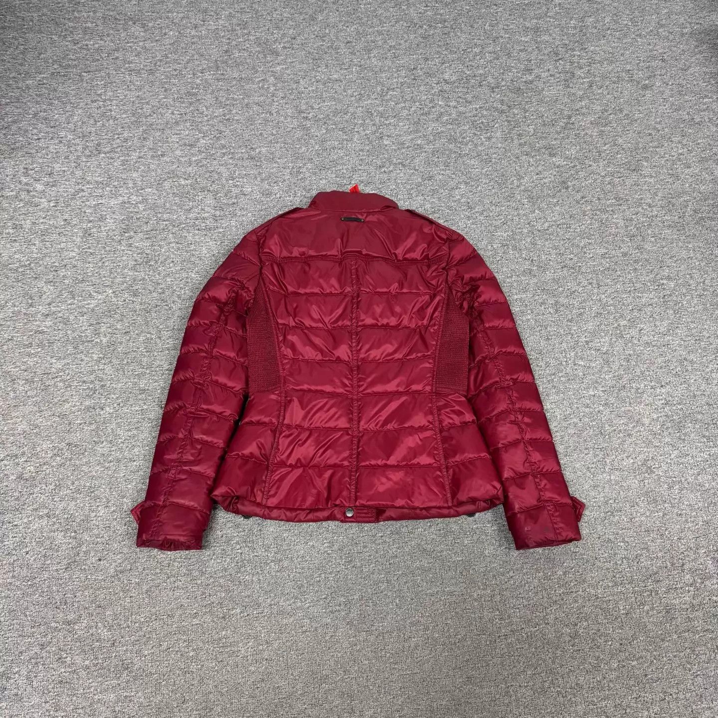 Burberry Burberry Wine Red waist-stand-collar down jacket S 99new Size S / US 4 / IT 40 - 2 Thumbnail