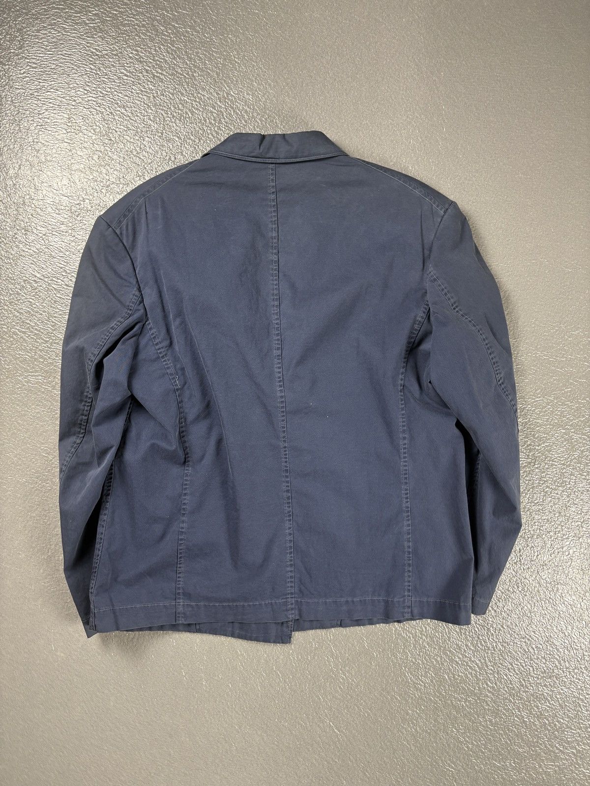 Yohji Yamamoto Yohji Yamamoto Asymetric Tailored Jacket Navy Size 48R - 11 Thumbnail