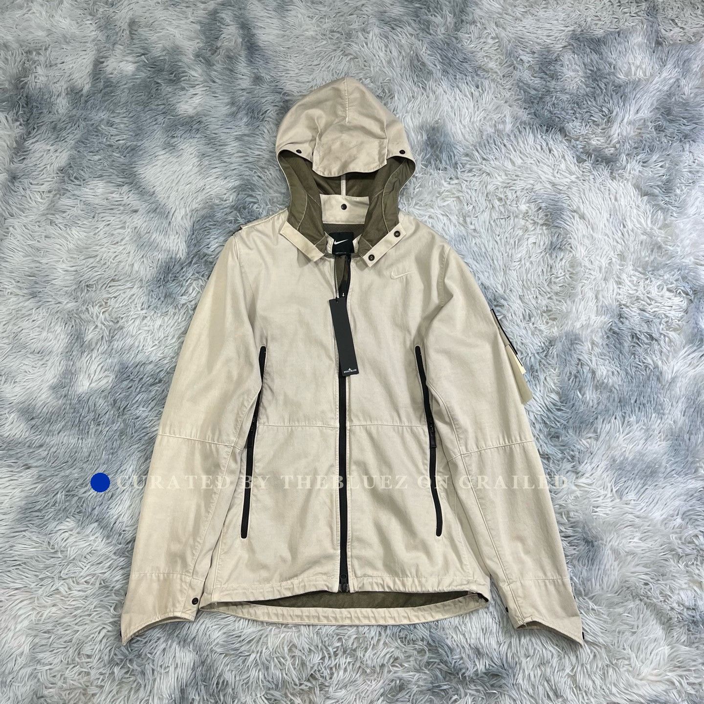 Nike × Stone Island Nike x Stone Island Windrunner Jacket Tan
