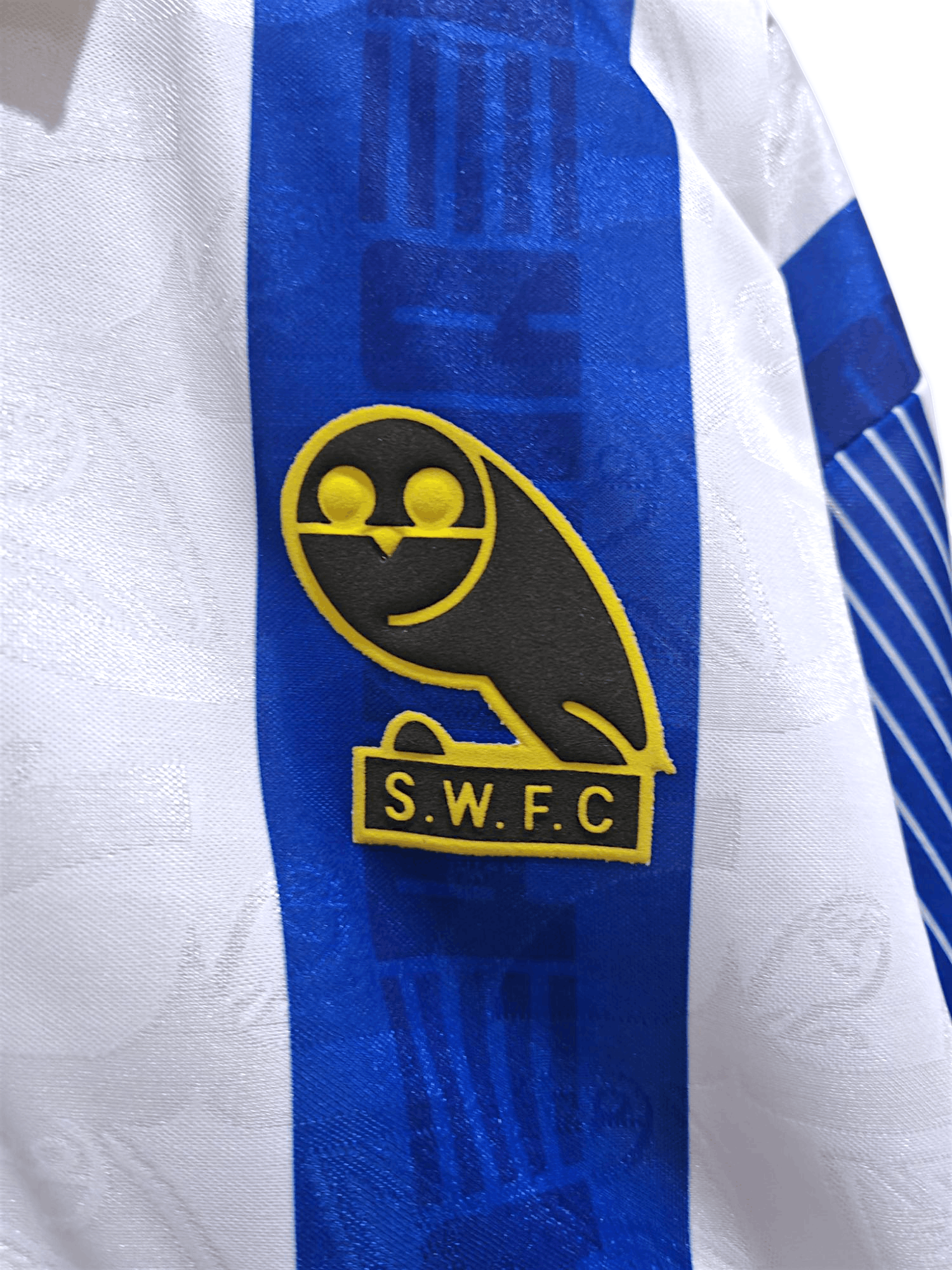 Puma 🏴󠁧󠁢󠁥󠁮󠁧󠁿 BNWT Sheffield​ ​Wednesday​ Home​ 1993-1995​ Size US M / EU 48-50 / 2 - 5 Thumbnail