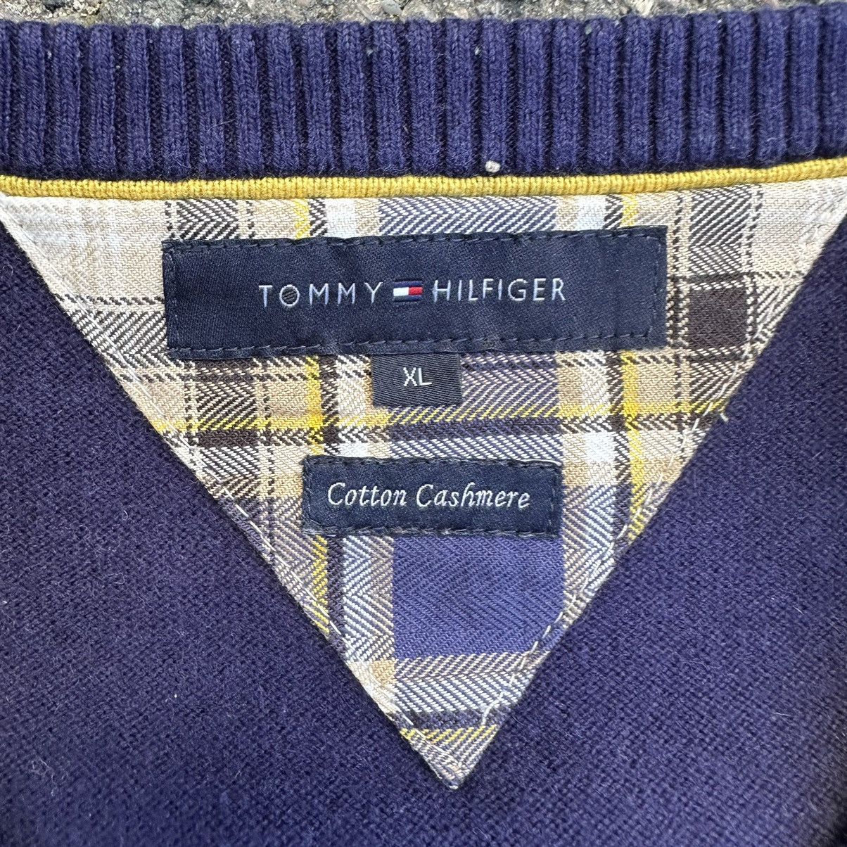 Tommy Hilfiger Vintage Tommy Hilfiger Knit Sweater Logo Lambswool 90s Y2K Size US XXL / EU 58 / 5 - 7 Thumbnail