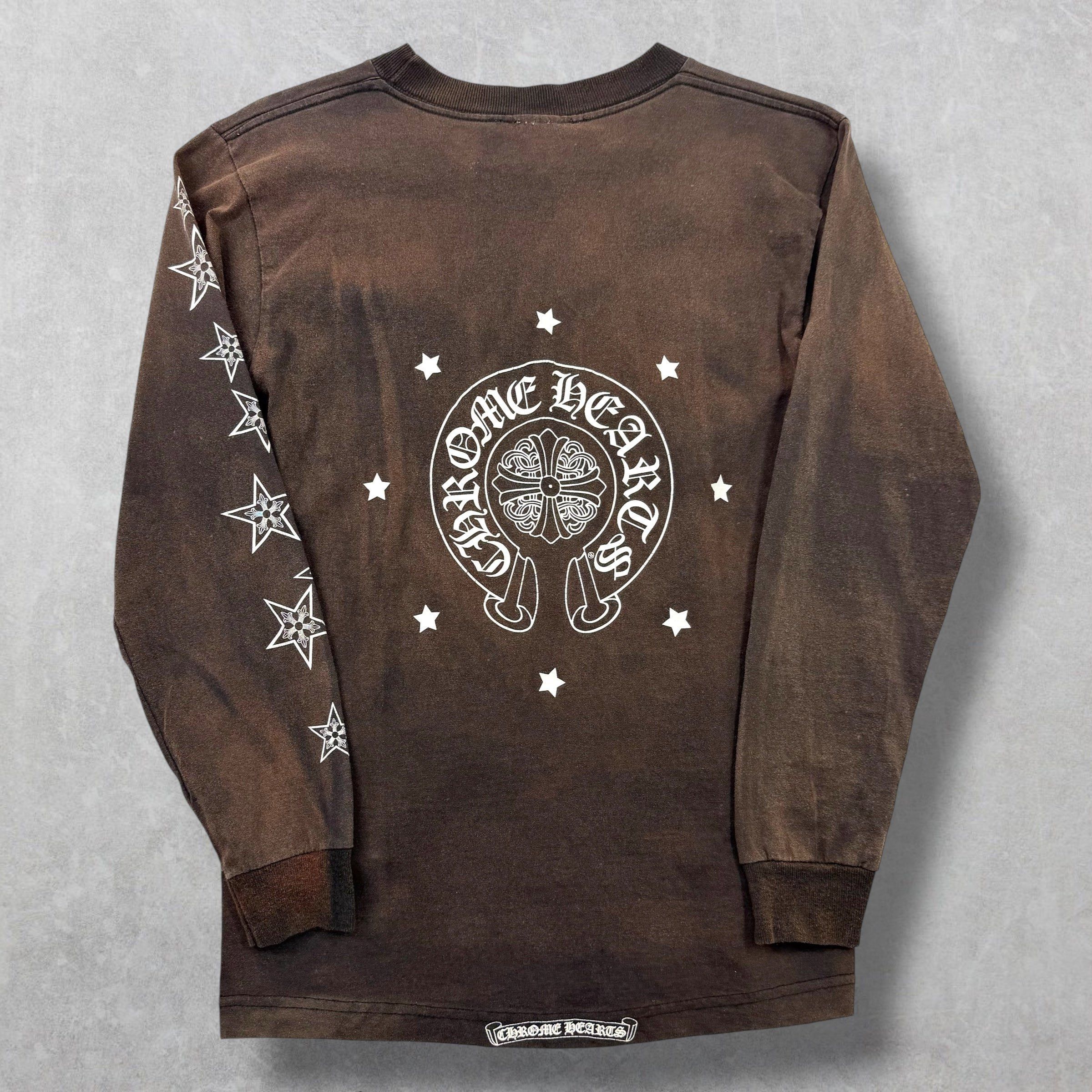 Chrome Hearts Vintage Chrome Hearts Star/Horseshoe Long sleeve Small Size US S / EU 44-46 / 1 - 1 Thumbnail