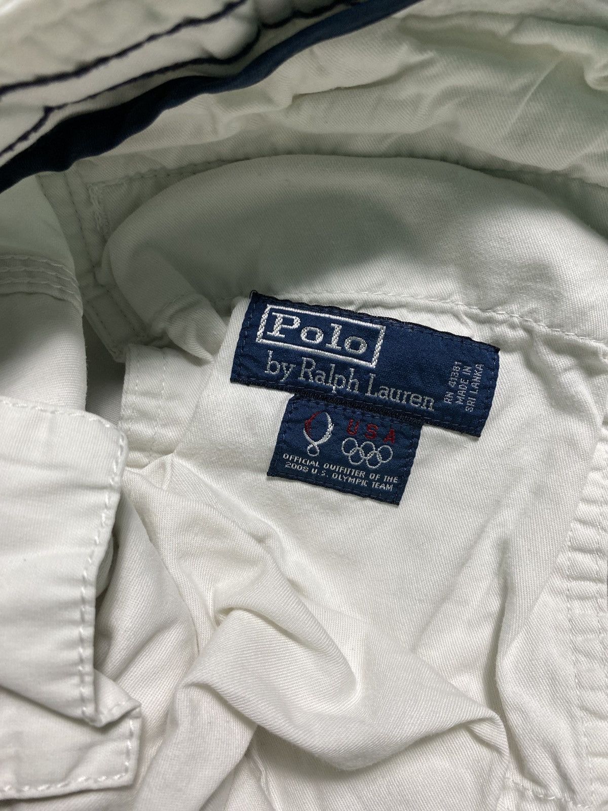 Polo Ralph Lauren Vintage Polo Ralph Lauren USA Olympic cargo shorts USA Size US 36 / EU 52 - 8 Thumbnail
