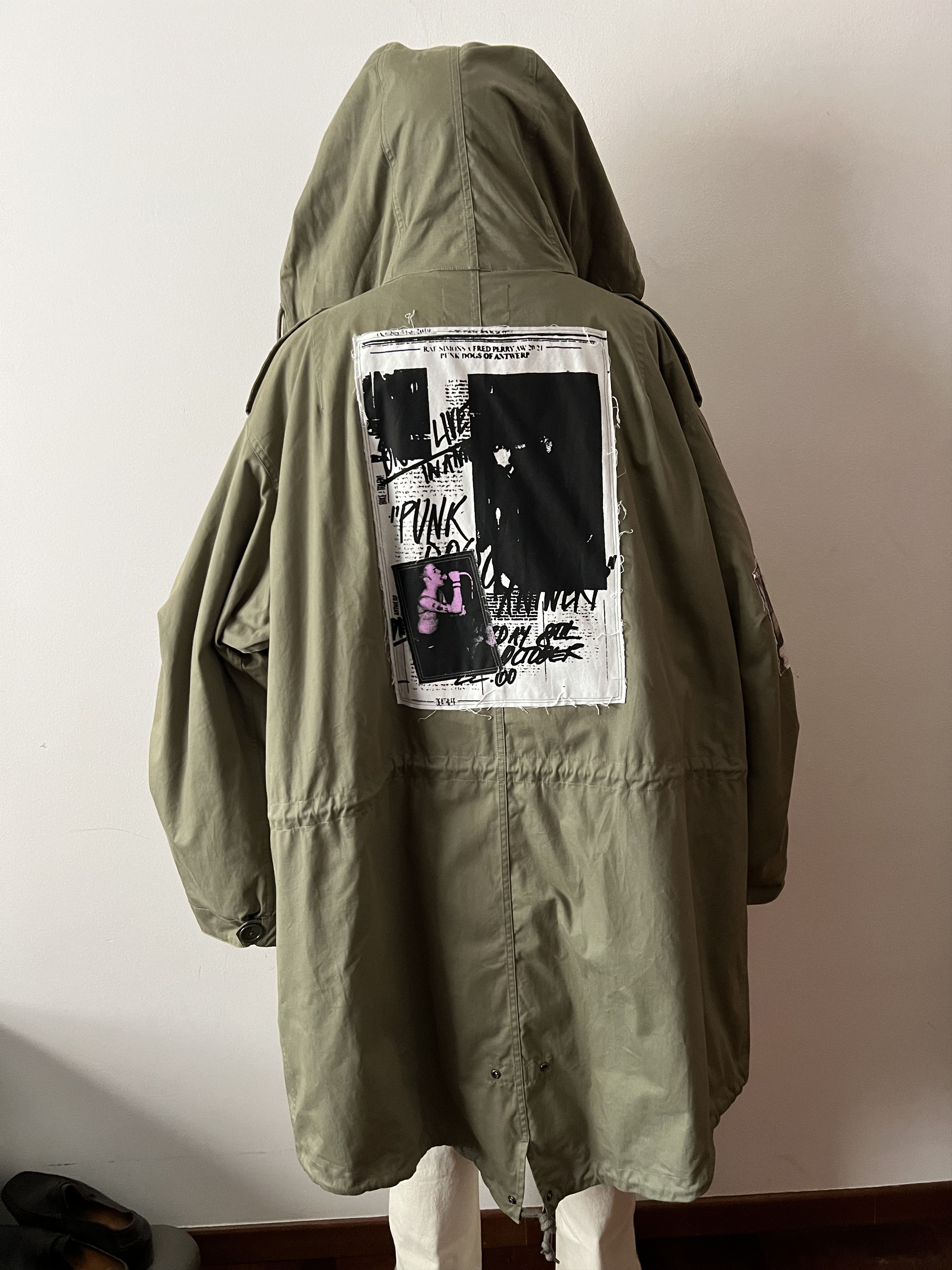 Fred Perry × Raf Simons Raf Simons Detachable Liner Parka Size US L / EU 52-54 / 3 - 8 Thumbnail