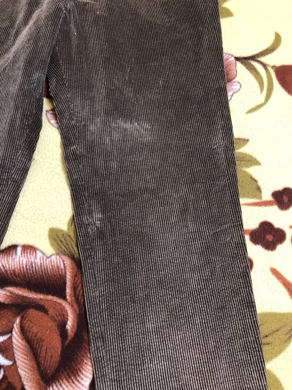 Burberry Vintage 90s Burberry Chunky Corduroy Pants Mens Size US 28 / EU 44 - 7 Thumbnail