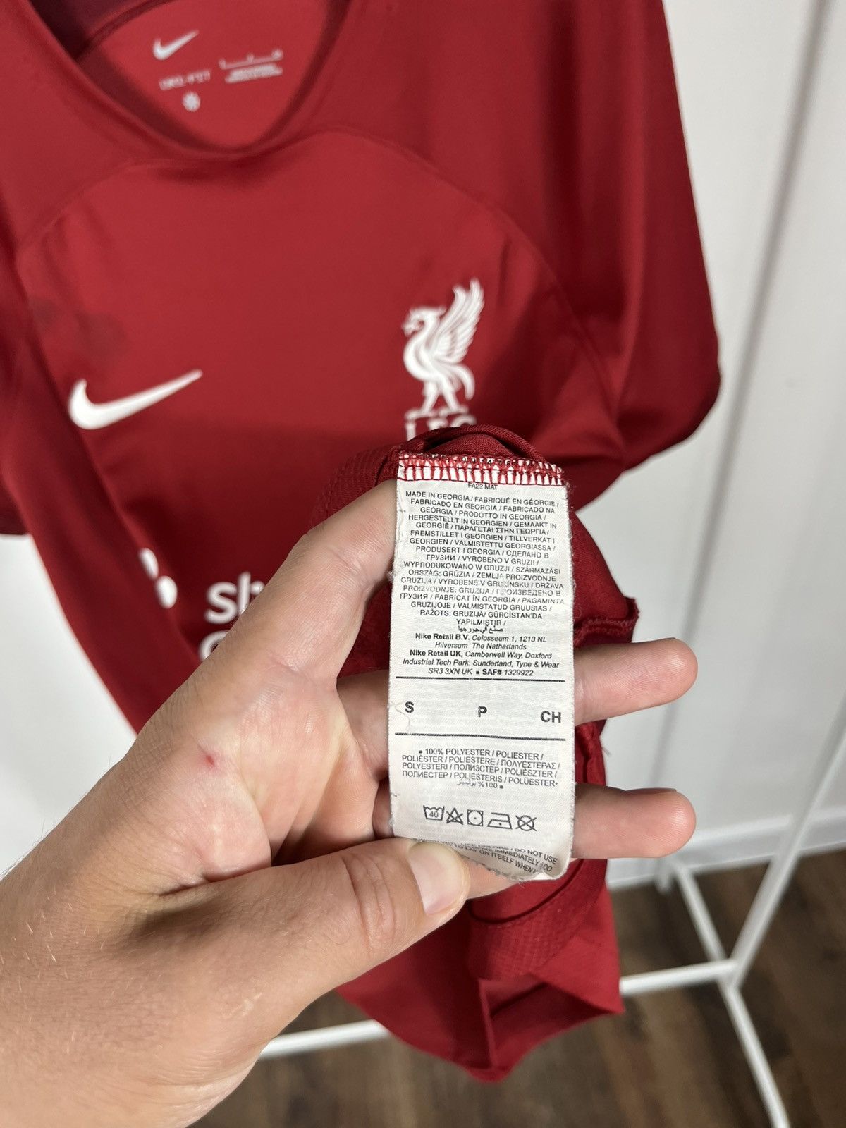 Nike Liverpool FC Nike Home Jersey 2022/23 Red Soccer Shirt S Size US S / EU 44-46 / 1 - 9 Thumbnail