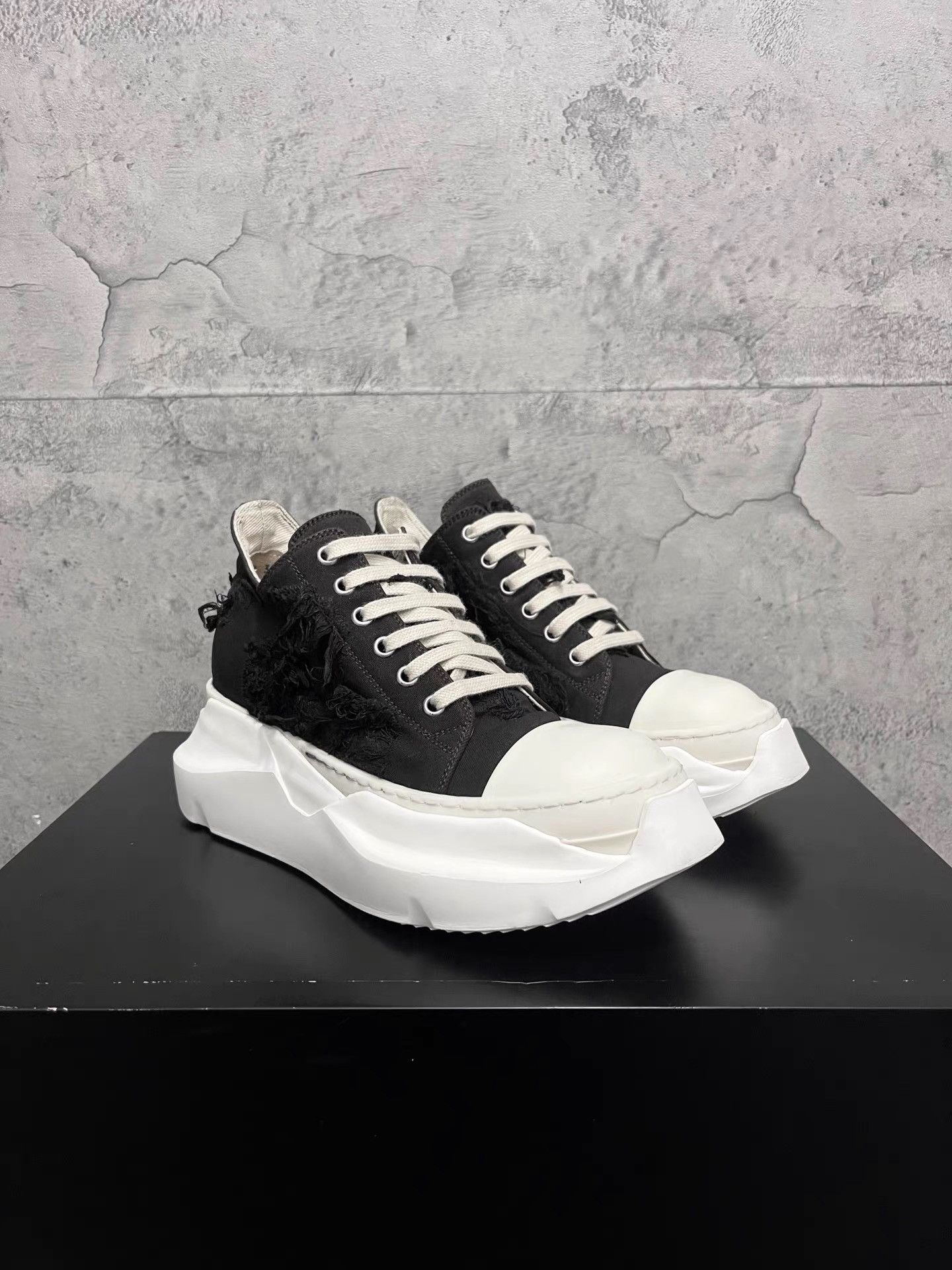 Rick Owens Rick Owens Thick Sole Destroyed Converse K34 Size US 6 / IT 36 - 1 Thumbnail