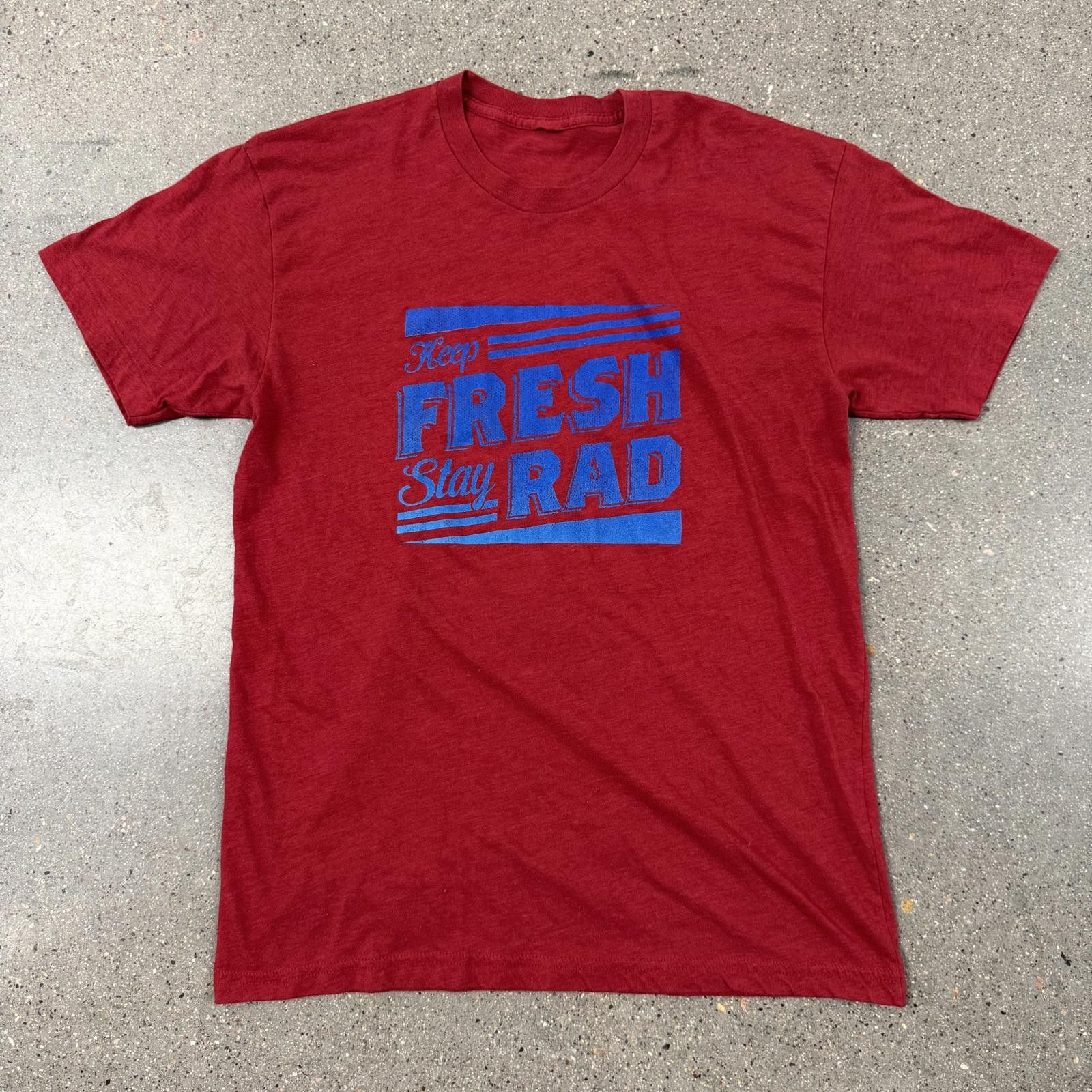 Other Vintage 90s Single Stitch Keep Fresh Stay Rad T-Shirt Rx Size US L / EU 52-54 / 3 - 2 Thumbnail