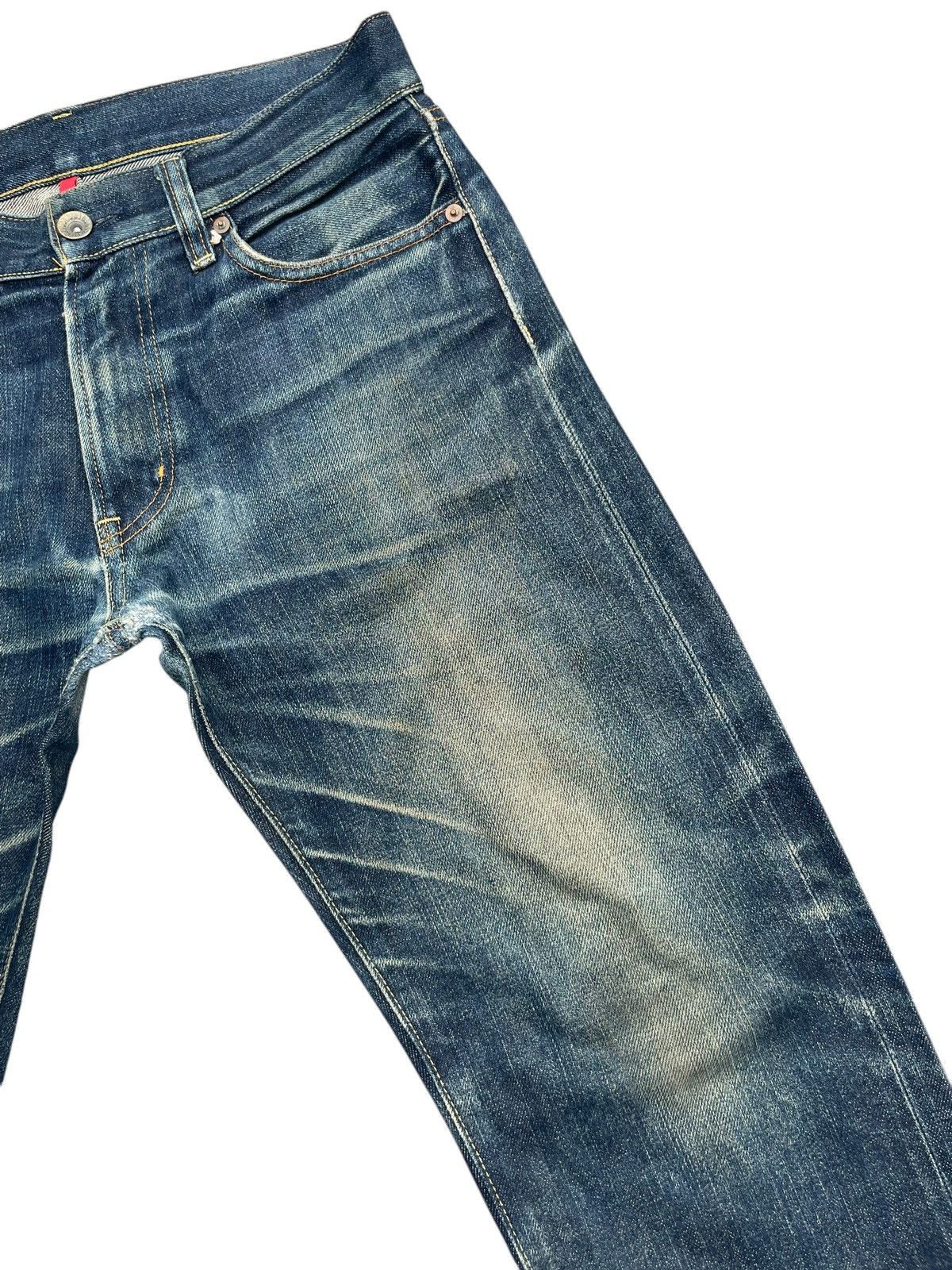 Japanese Brand × Uniqlo Uniqlo UJ S002 Selvedge Distresed Jeans Size US 34 / EU 50 - 4 Thumbnail