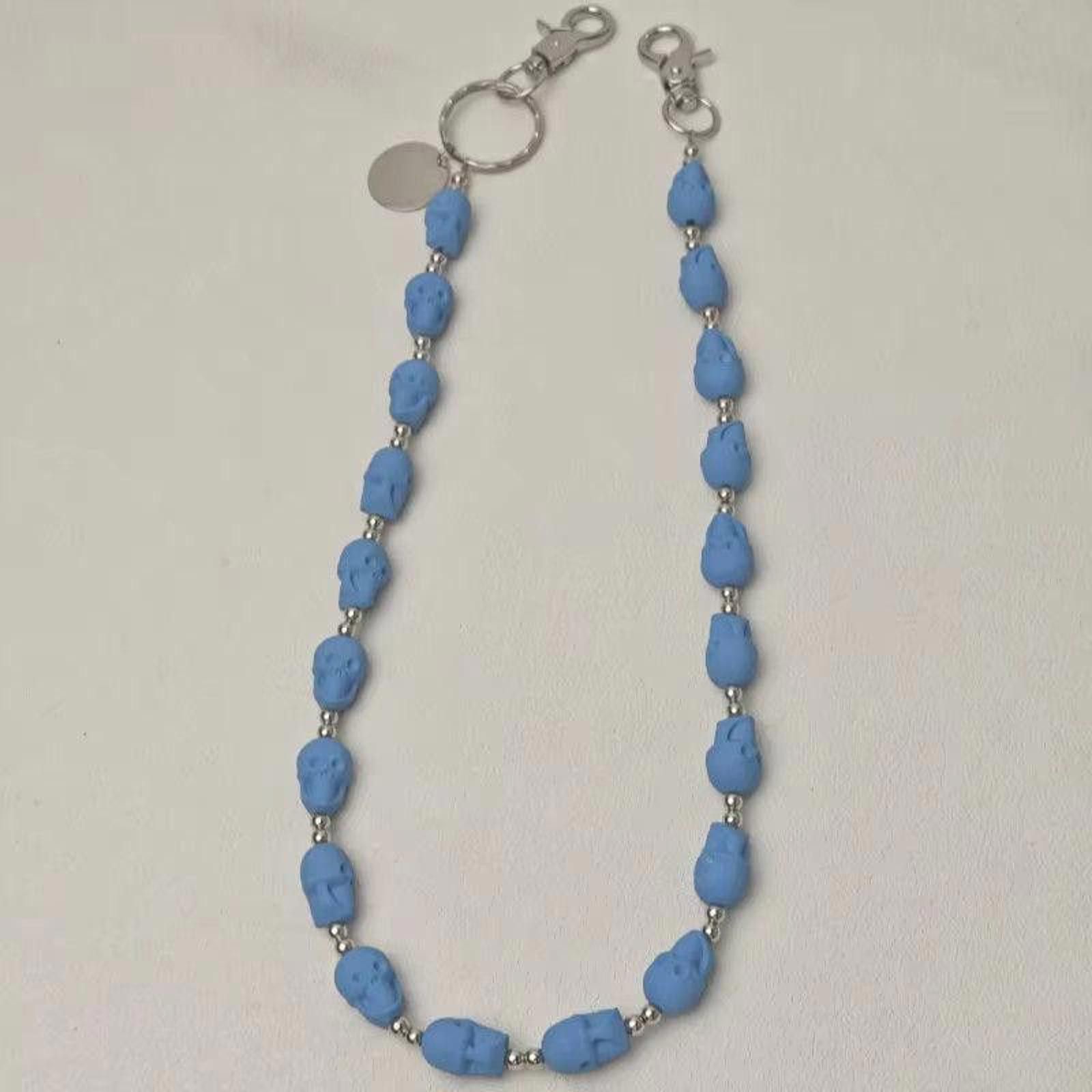 Jewelry Blue Pants Chain/Wallet Chain Size ONE SIZE - 7 Thumbnail