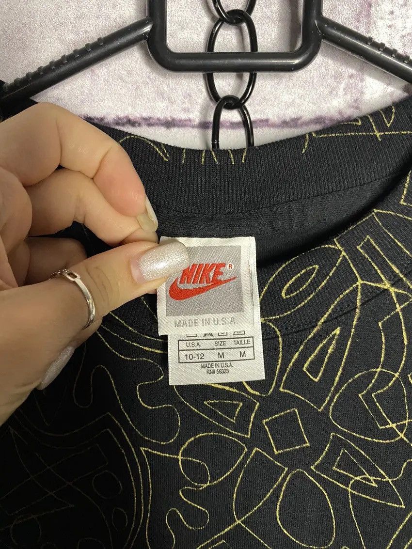 Nike Women’s dressNike Vintage Rare Overprint Logo Made In USA Size M / US 6-8 / IT 42-44 - 4 Thumbnail