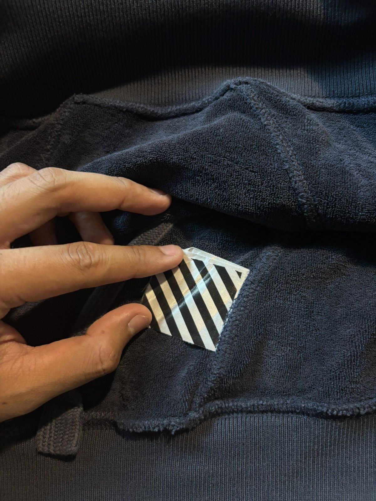 Off-White Off White 3D diagonal sweatshirt Size US XL / EU 56 / 4 - 7 Thumbnail
