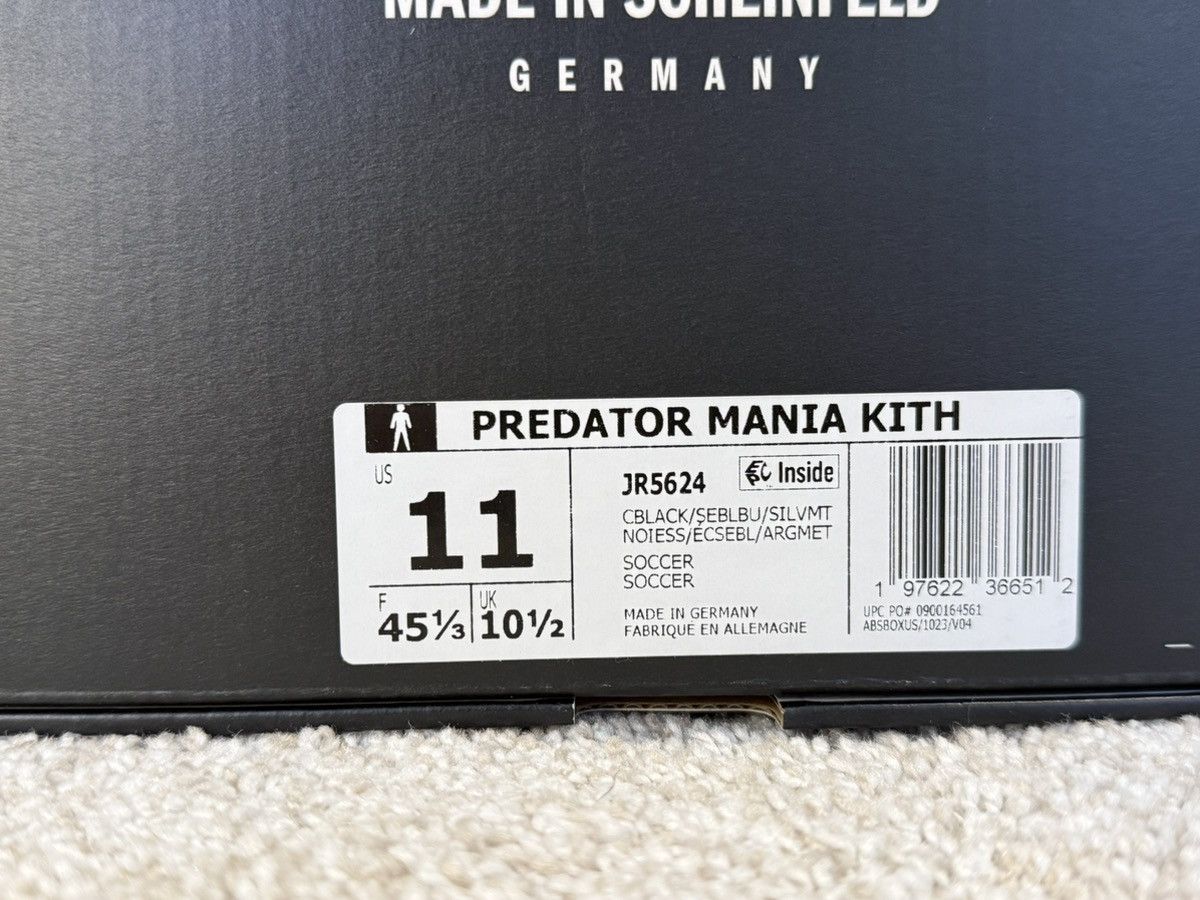 Adidas × Kith Kith x Adidas - Predator Mania FG - Size 11 Size US 11 / EU 44 - 11 Thumbnail