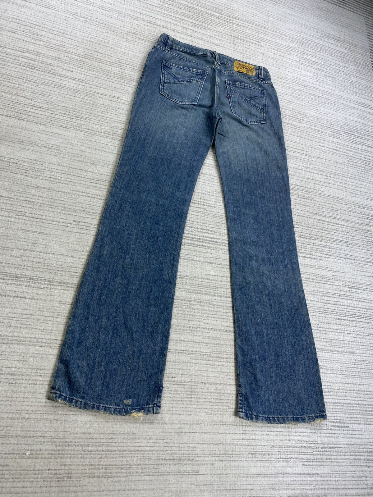 Le Grande Bleu (L.G.B.) × Vintage × Volcom Vintage Flared Volcom Liberated Bootcut Style Denim Pants Size US 30 / EU 46 - 11 Thumbnail