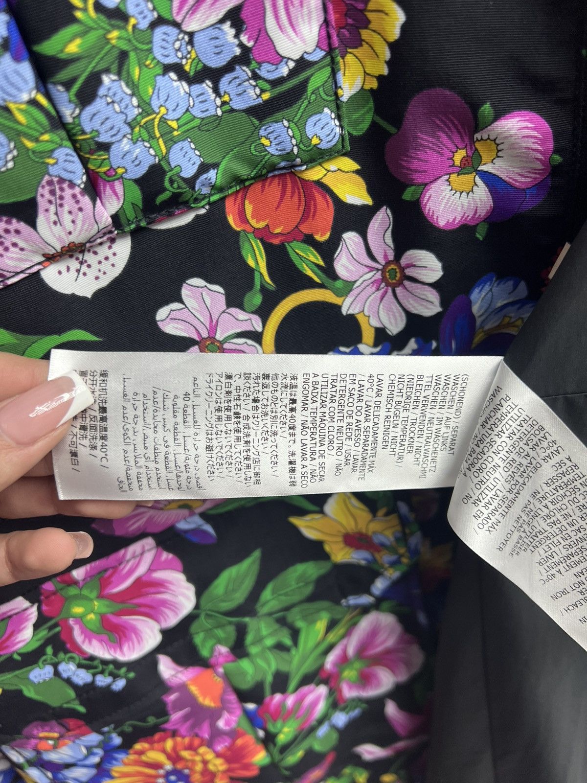 Gucci Gucci x Northface Floral Trench Coat Size M / US 6-8 / IT 42-44 - 9 Thumbnail