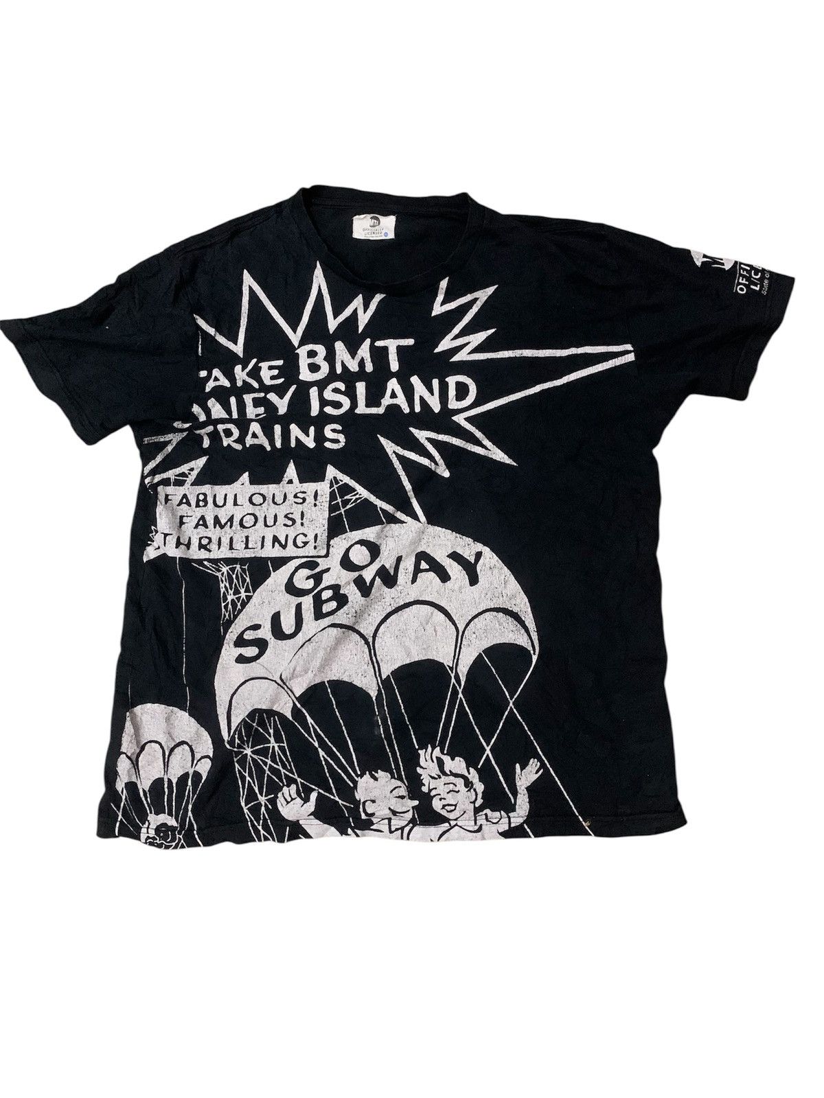 Only NY Nice Printed MTA Offiacial Licensed Tee Size US XXL / EU 58 / 5 - 1 Thumbnail