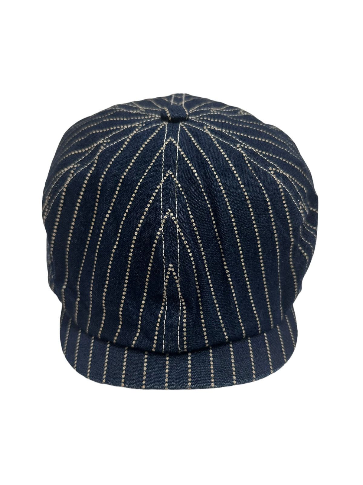 Sugar Cane × Toyo Enterprises × Vintage RARE ‼️ Sugar Cane Wabash Stripe Apple Jack Cap Size ONE SIZE - 4 Thumbnail