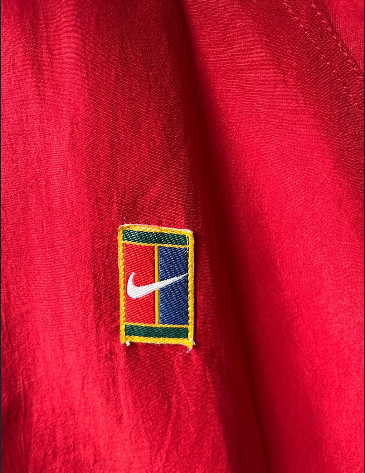 Nike Vintage 90s Nike Court Windbreaker Jacket Size US M / EU 48-50 / 2 - 3 Thumbnail