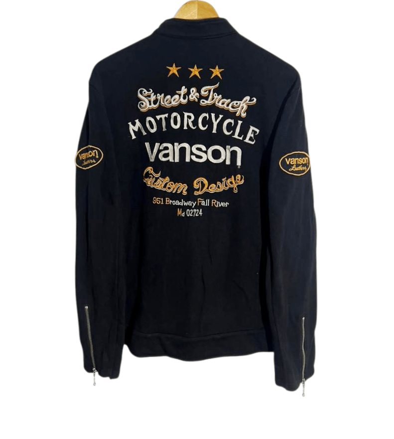 Vanson Leathers VANSON LEATHERS RIDING EMBROIDERY JACKET Size US L / EU 52-54 / 3 - 8 Thumbnail