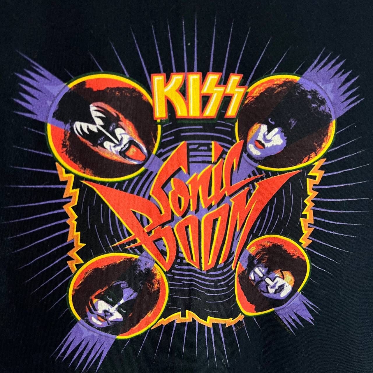 KISS Kiss Sonic Boom Tee 2009 Vintage Rock T-shirt Y2K Size US M / EU 48-50 / 2 - 3 Thumbnail