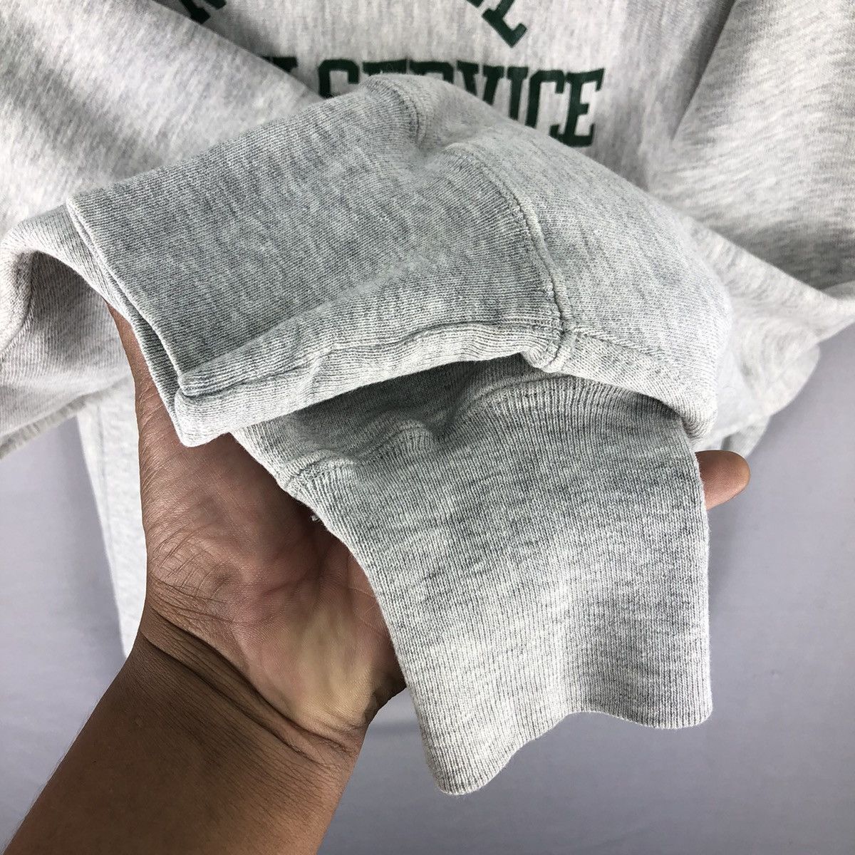 Champion × Vintage Vintage 80's Champion Reverse Wave Sweatshirt Hoodie Size US M / EU 48-50 / 2 - 12 Thumbnail