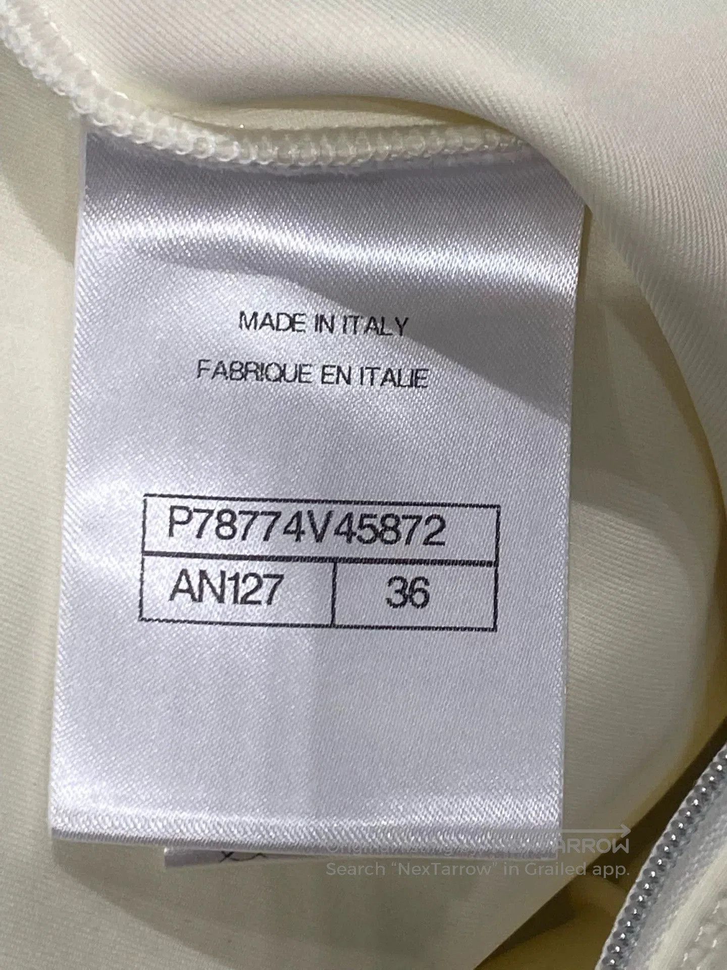 Chanel Chanel White Bow Swimsuit FR36. Size US 36 / EU 52 - 4 Thumbnail